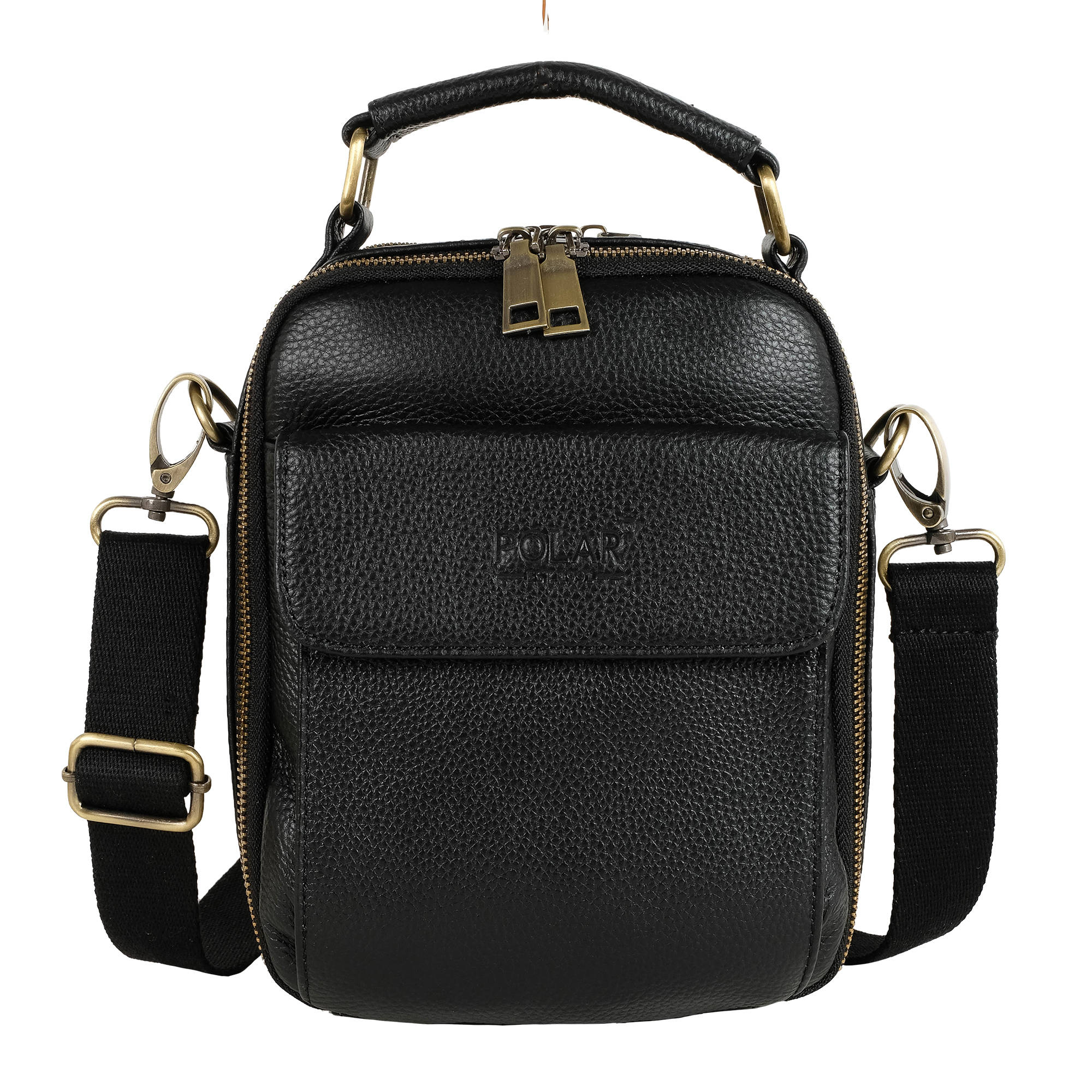 Мужская кожаная сумка POLAR 25031 Brown