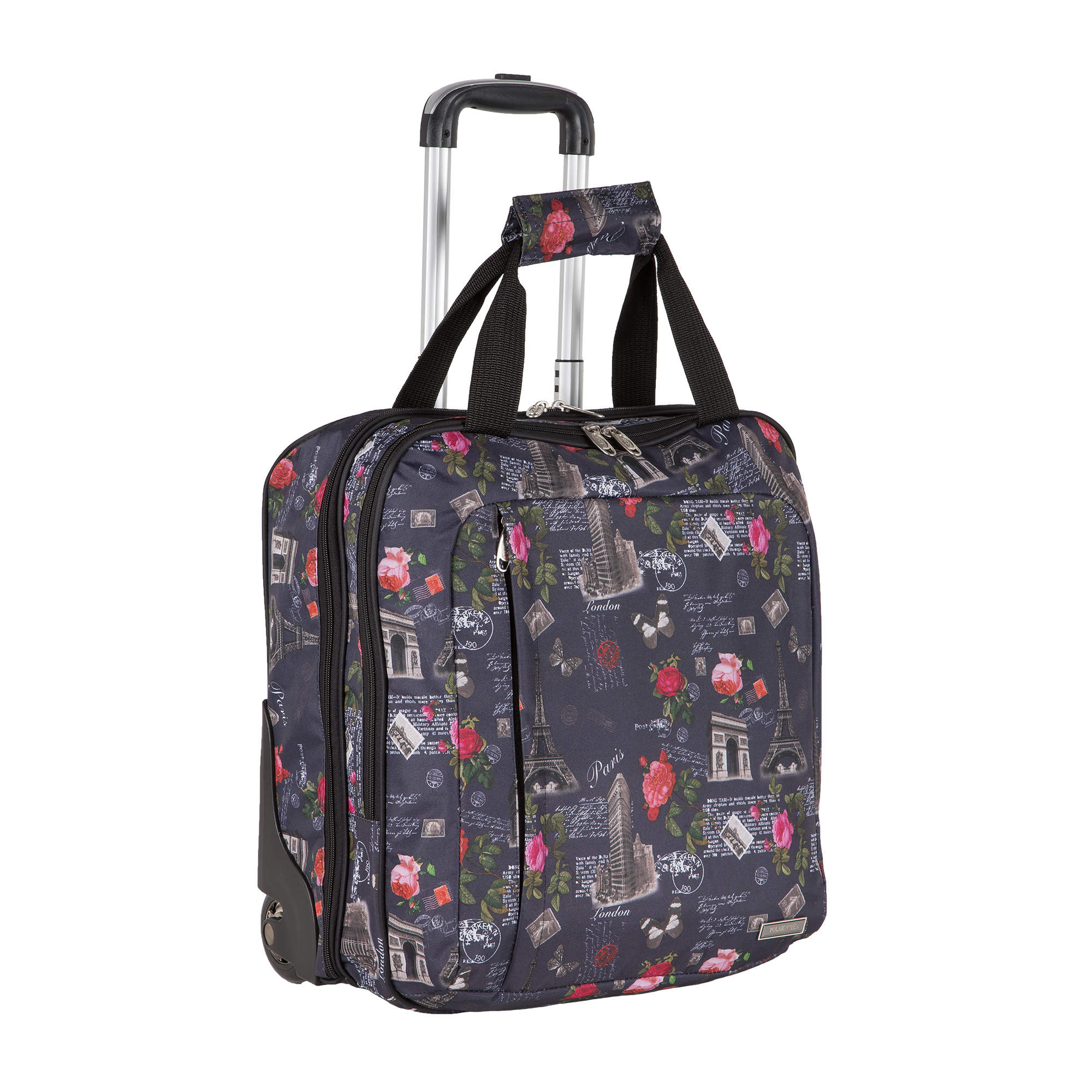 Чемодан на колесах для ручной клади POLAR П7094 "Paris"