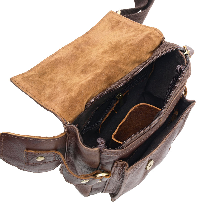 Сумка на пояс POLA 5211 Coffee