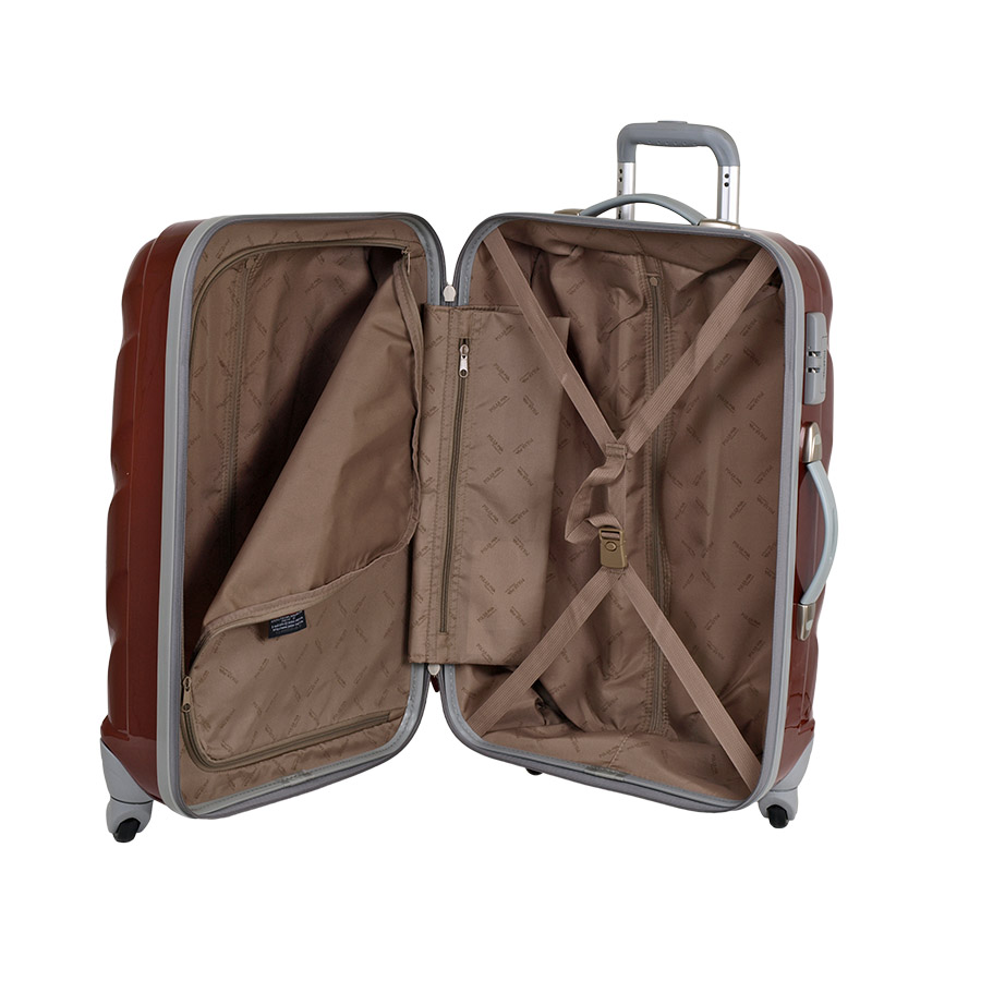 Чемодан пластиковый POLAR Р1124-20"