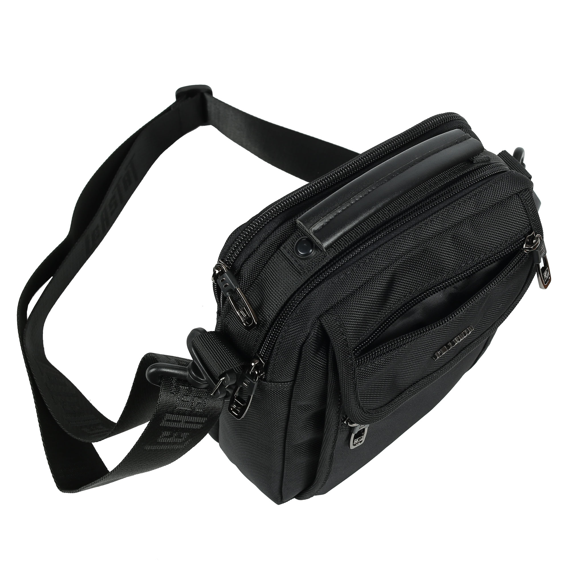 Мужская сумка через плечо LEASTAT 6806 Black