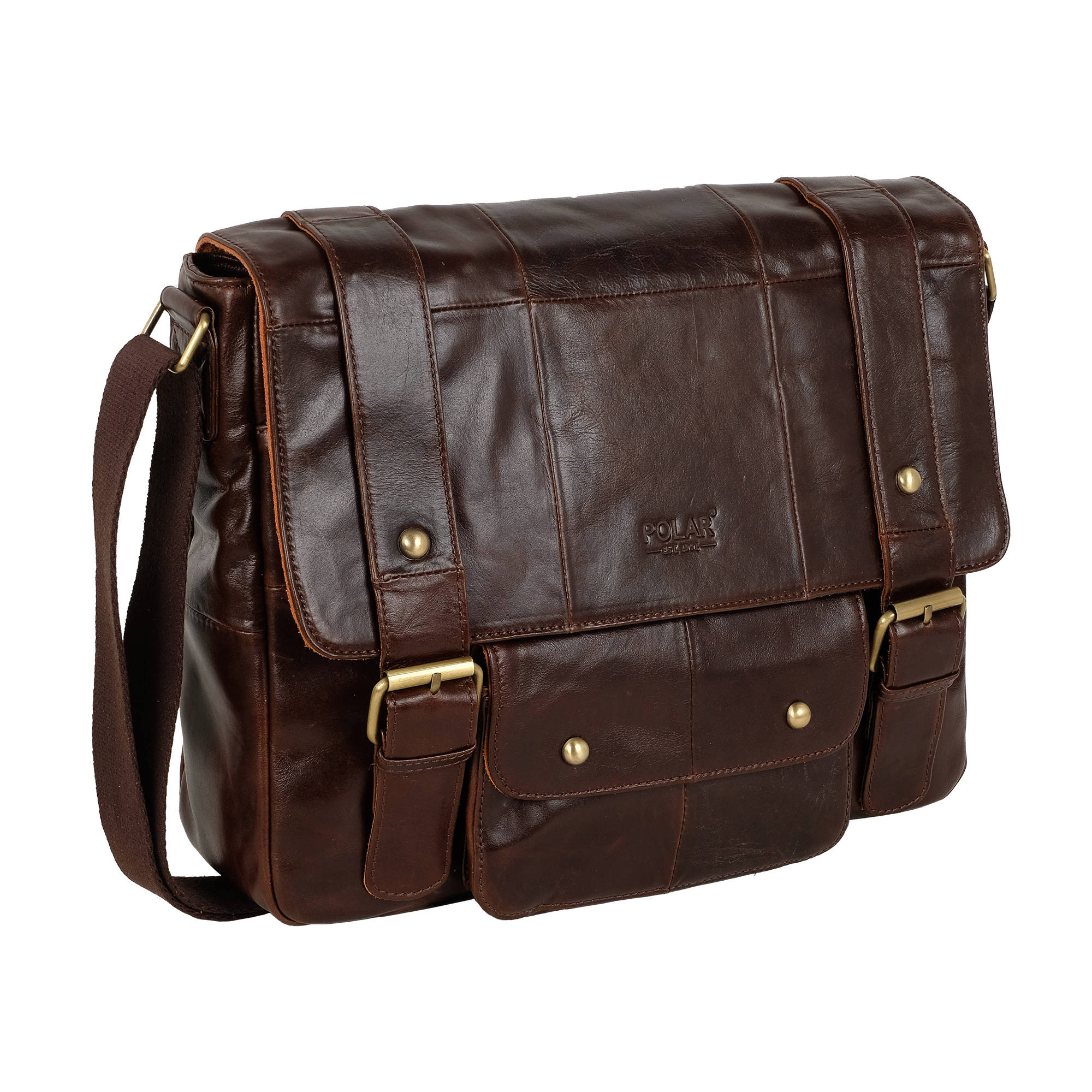 Кожаный планшет А4 POLAR 23138 Brown