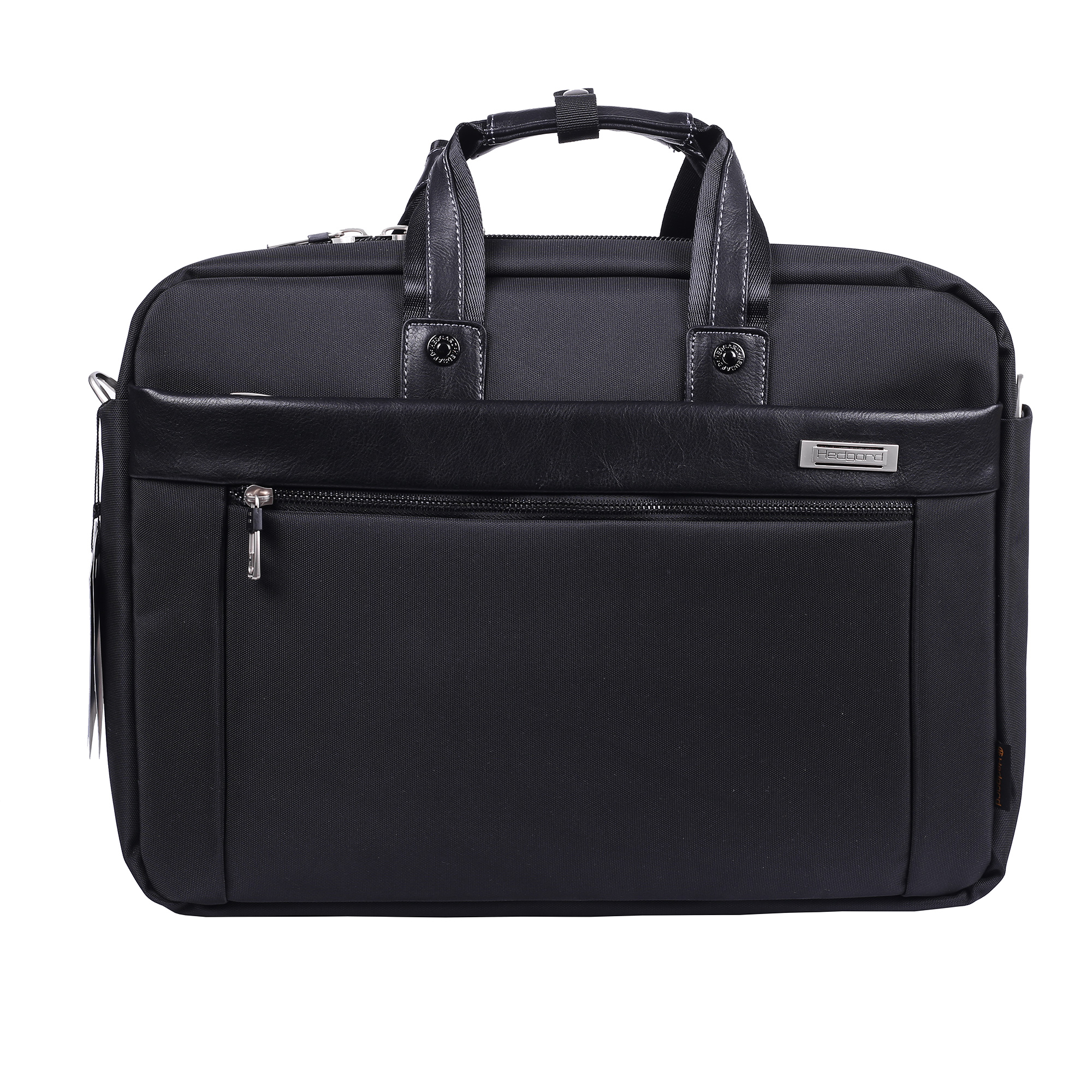 Мужская сумка-портфель  Hedgard 1004-1 Black 15