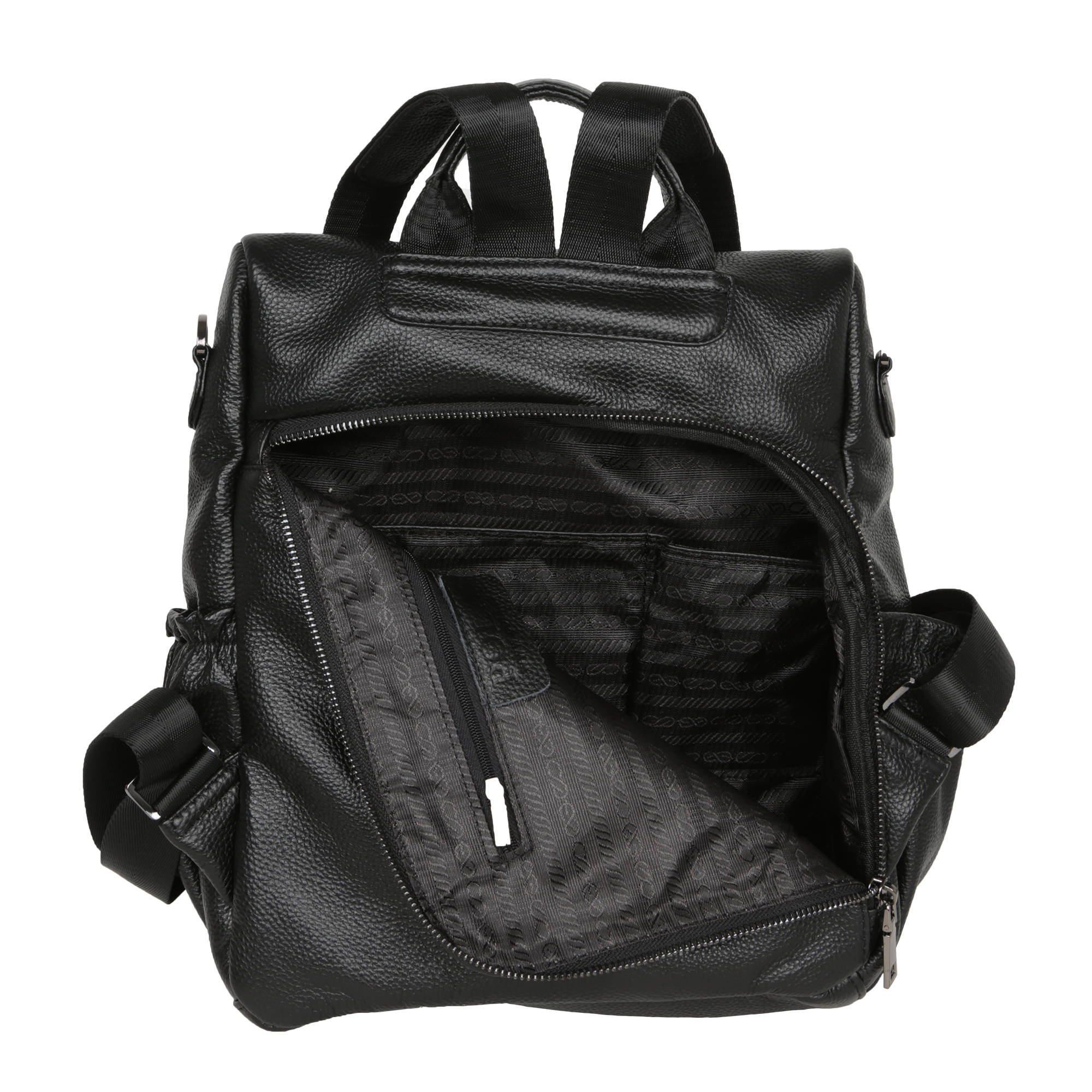 Женский кожаный рюкзак POLA 0908 Black