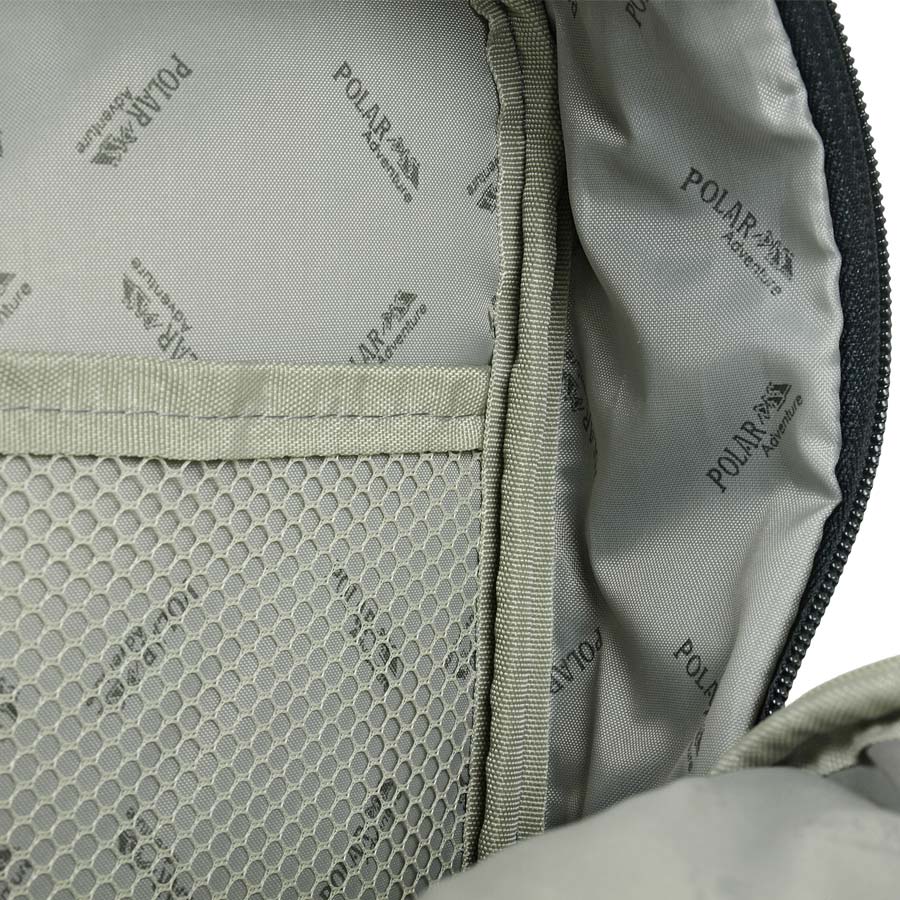 Сумка на колесах для ручной клади POLAR 7058 Grey