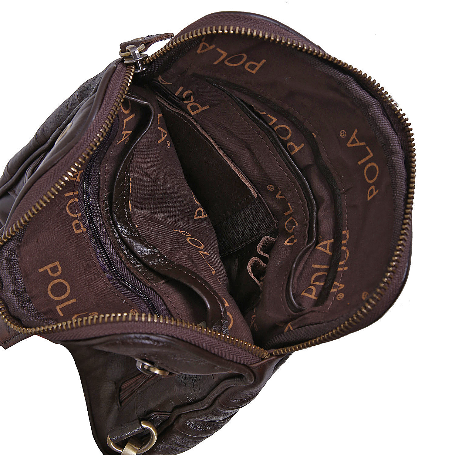 Сумка через плечо POLA 9019-A Brown