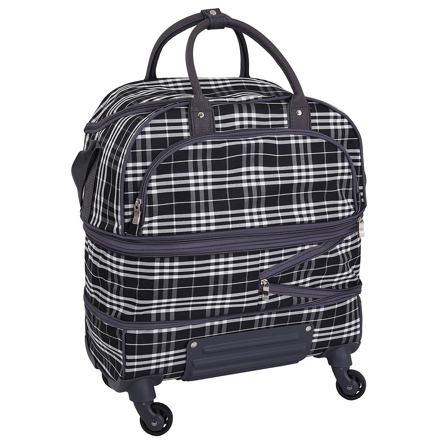 Раздвижная сумка на 4х колесах TSV 530.24 Black