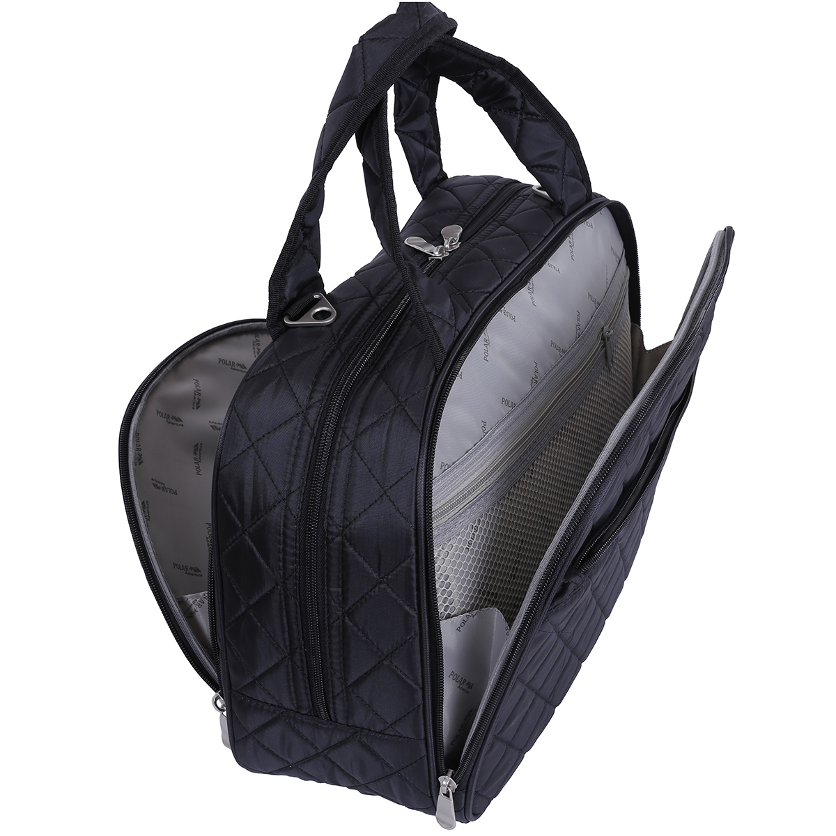 Стеганная сумка POLAR 7038.1 Black