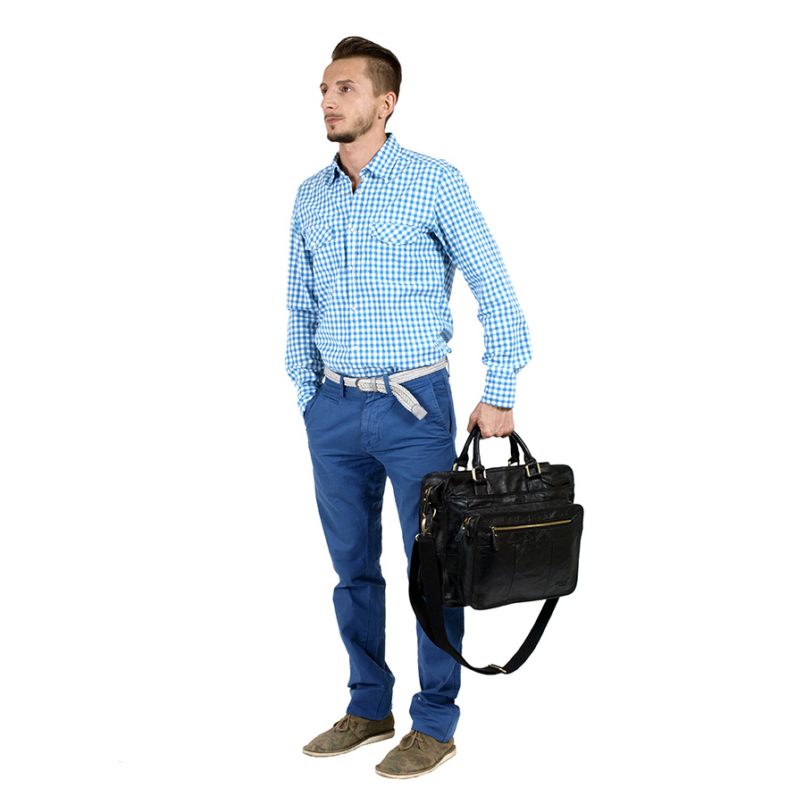 Сумка деловая, большая POLA 3098 Black