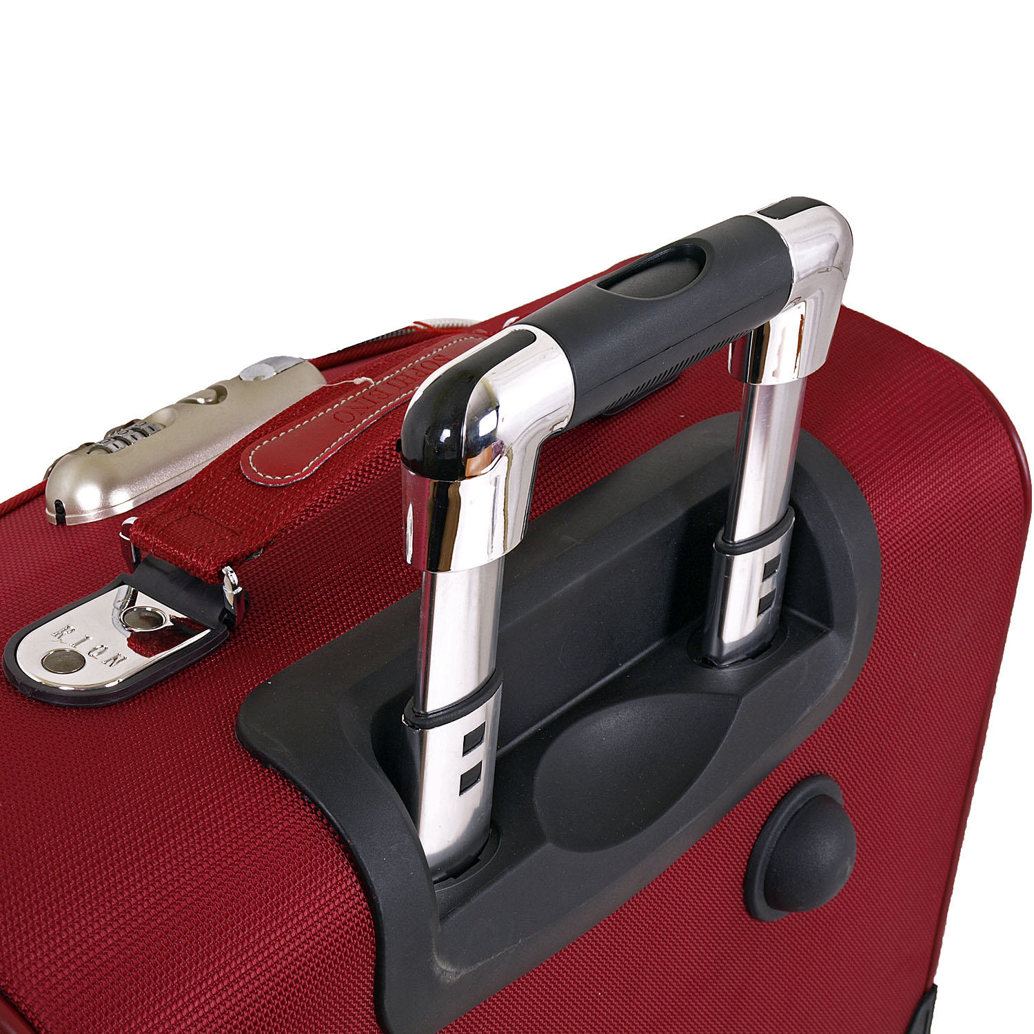 Чемодан-пилот на 2х колесах RION+ А423 Bordo