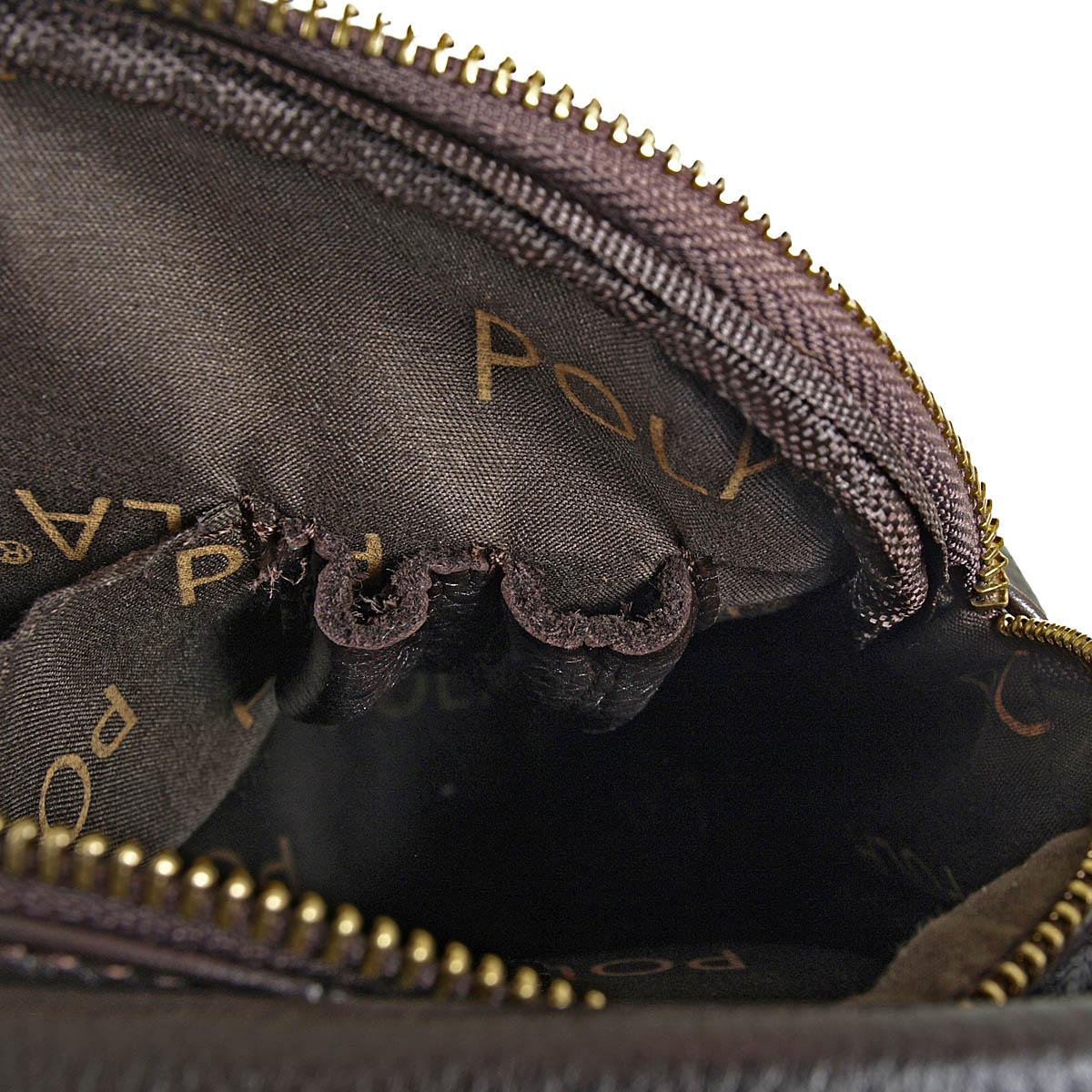 Мужская сумка-автовизитка POLA 4111 Coffee