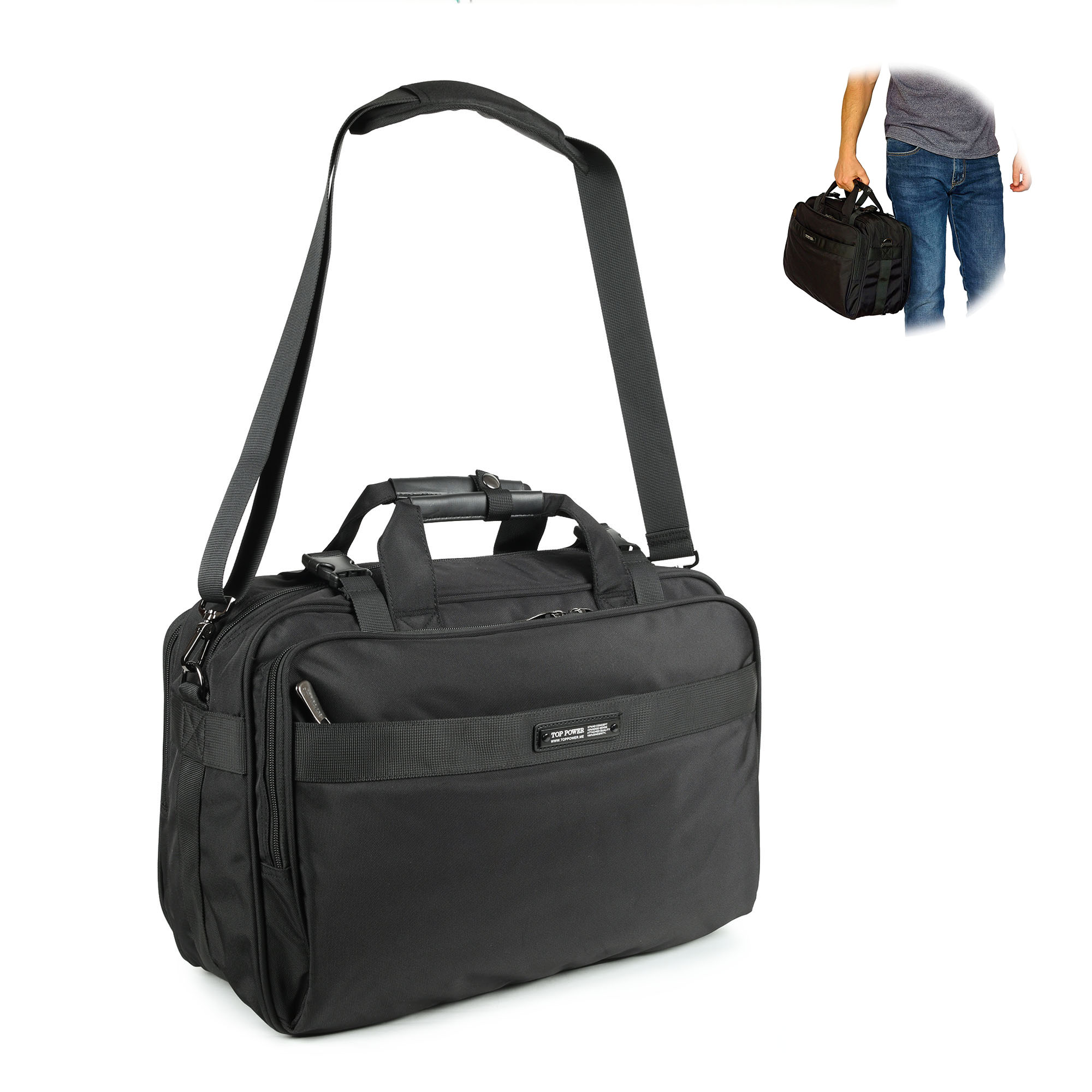 Дорожная сумка Top Power 9201 Black