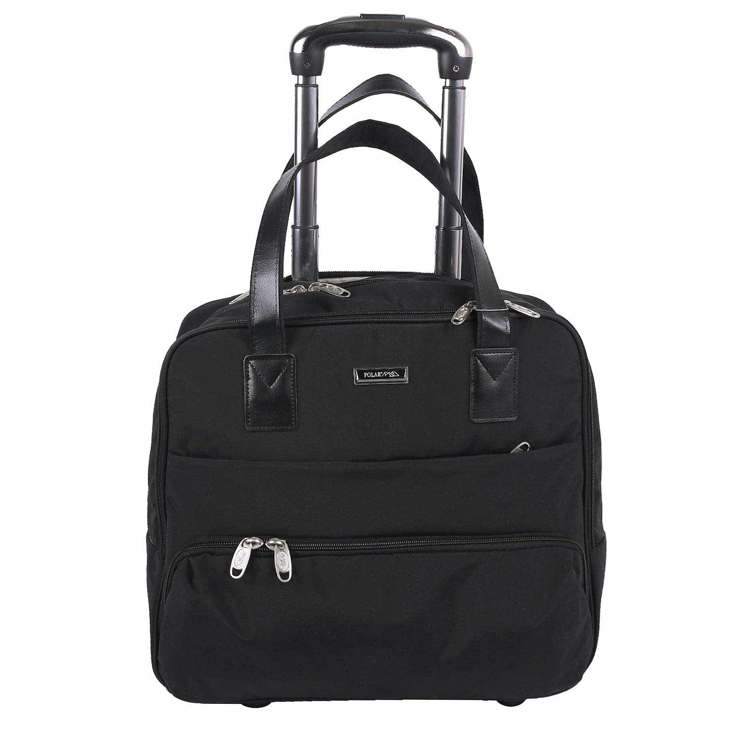 Сумка на колесах для ручной клади POLAR П7104 Black