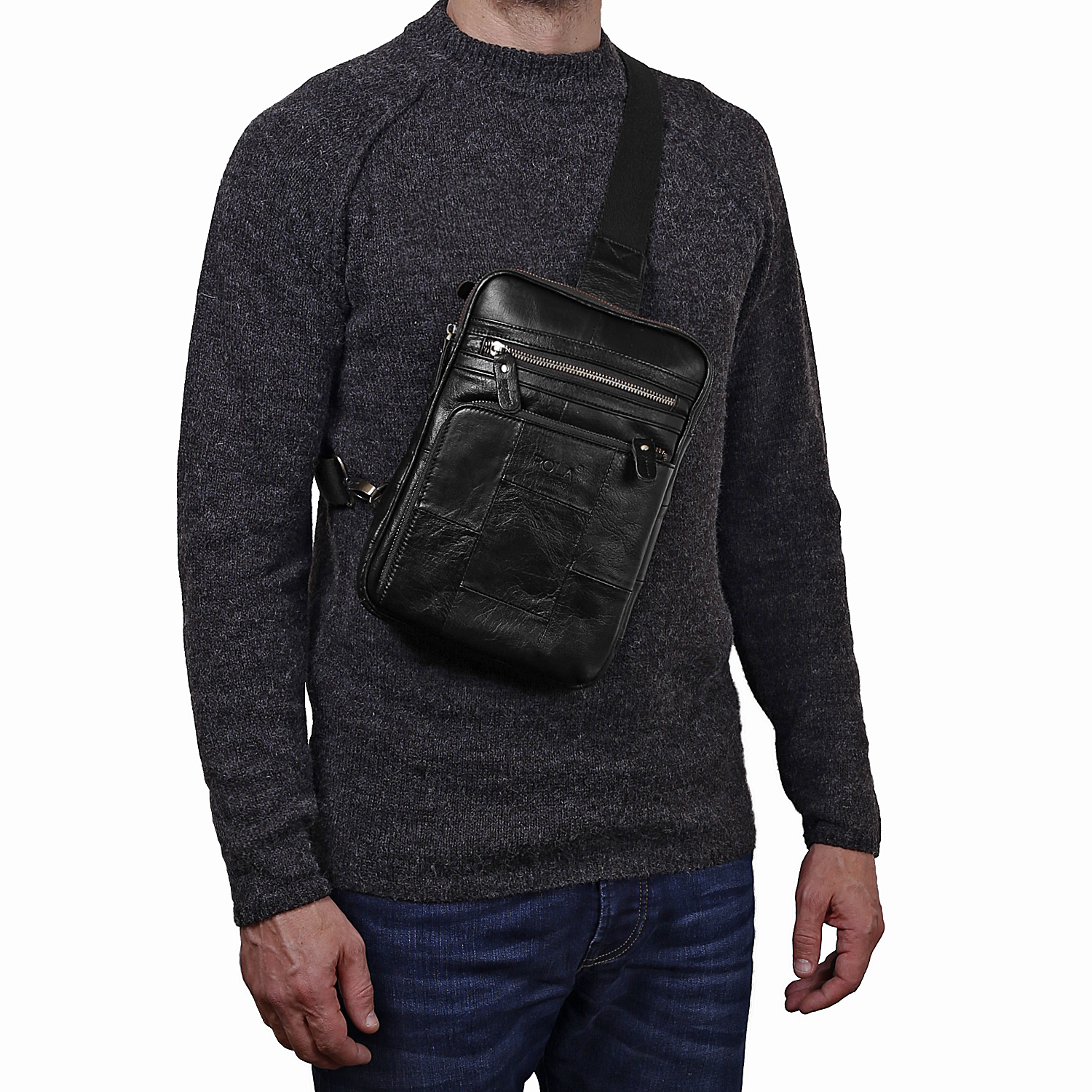 Сумка через плечо POLA 9019-A Black