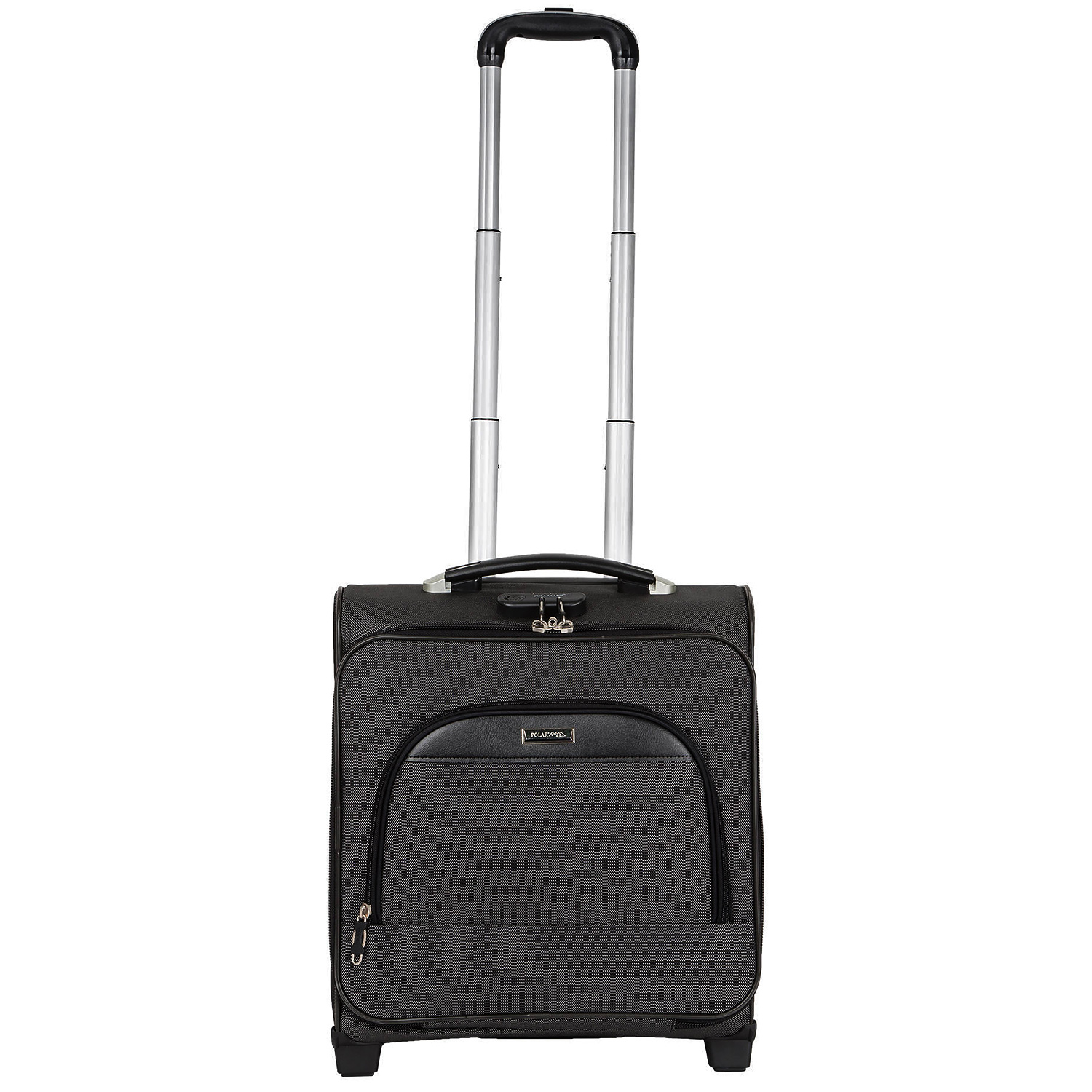 Кейс-пилот на 2х колесах POLAR П7097-05 Black, цвет: темно-серый ...