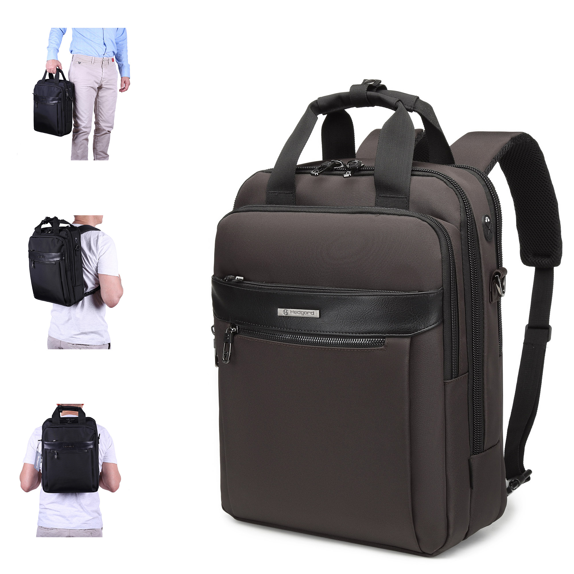 Сумка-рюкзак с отделением для ноутбука  Hedgard 2885 Brown