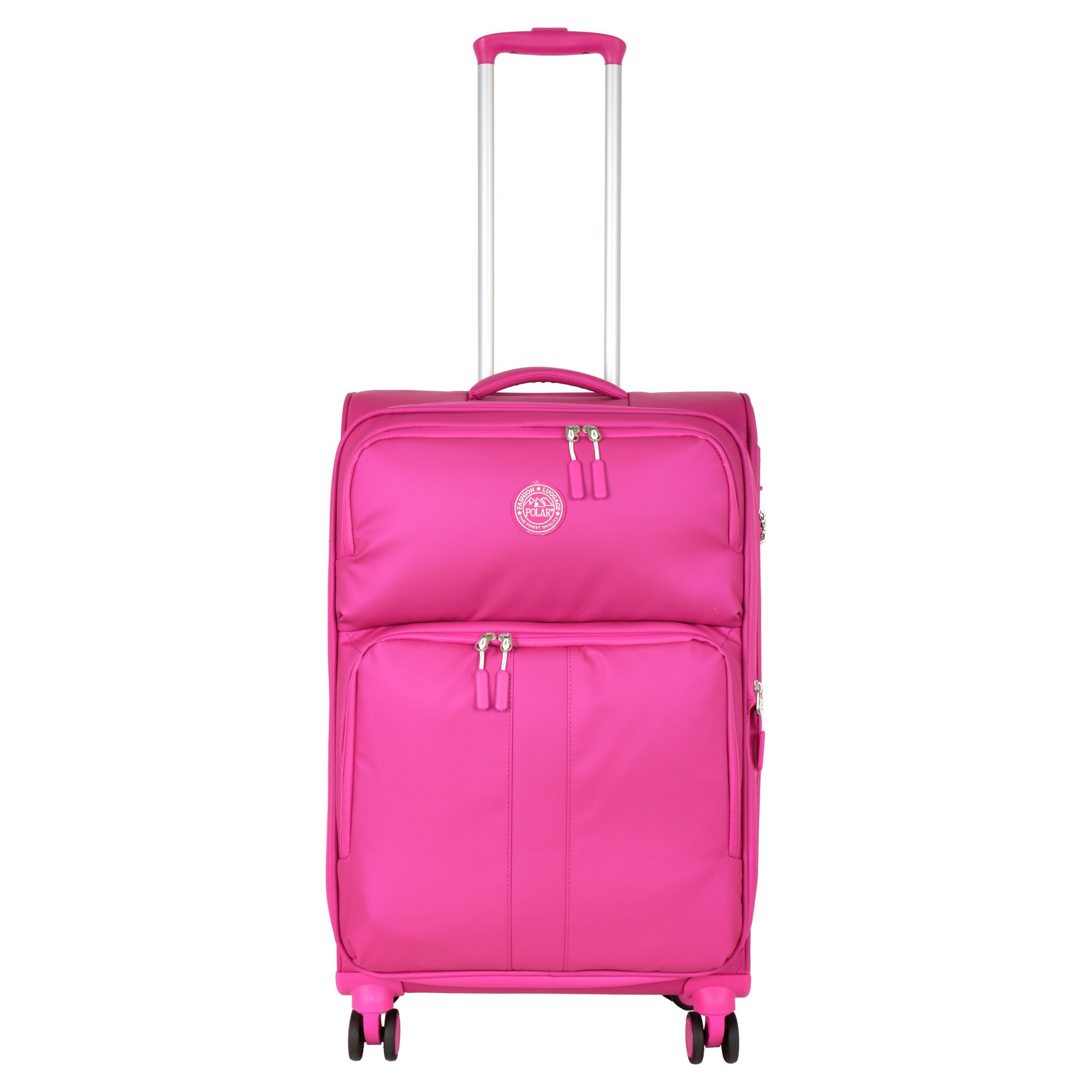 Чемодан среднего размера POLAR РР2319-24" Black