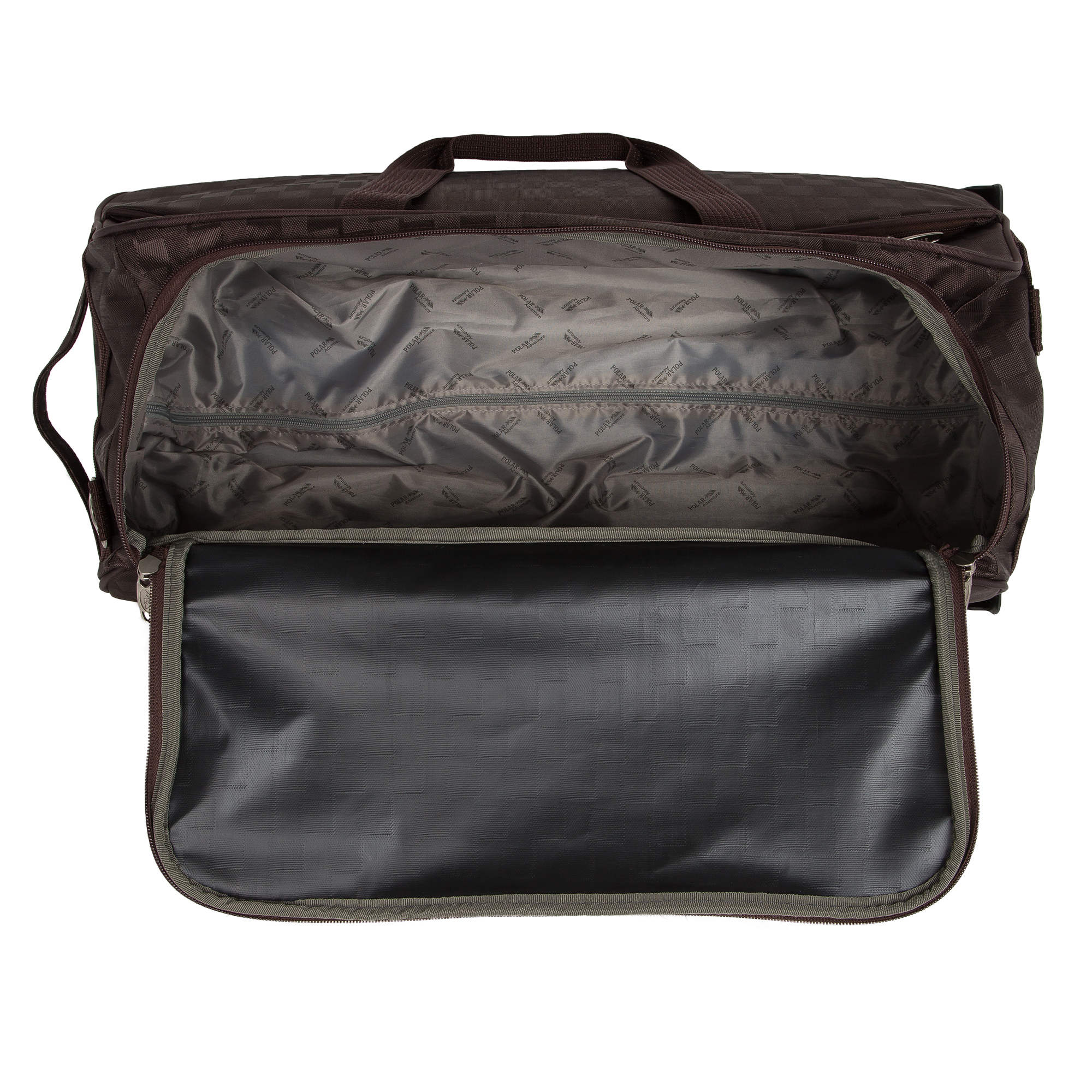 Дорожная сумка на колесах POLAR П7114 Black