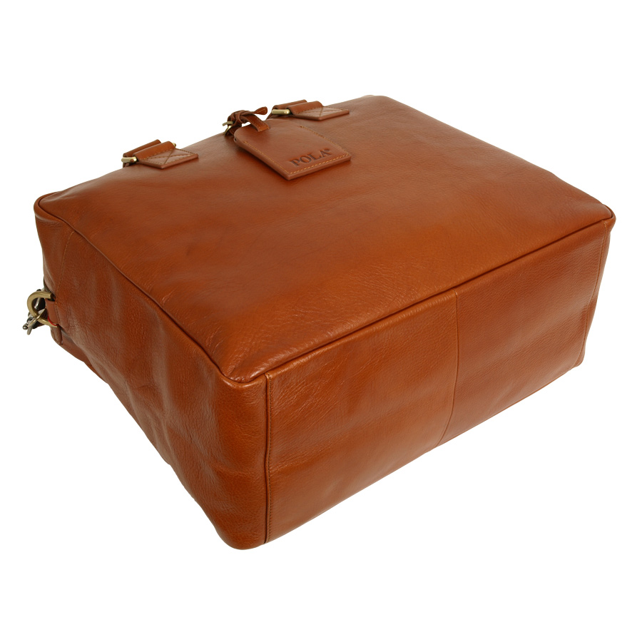 Сумка дорожная, кожаная женская POLA 5139 Brown