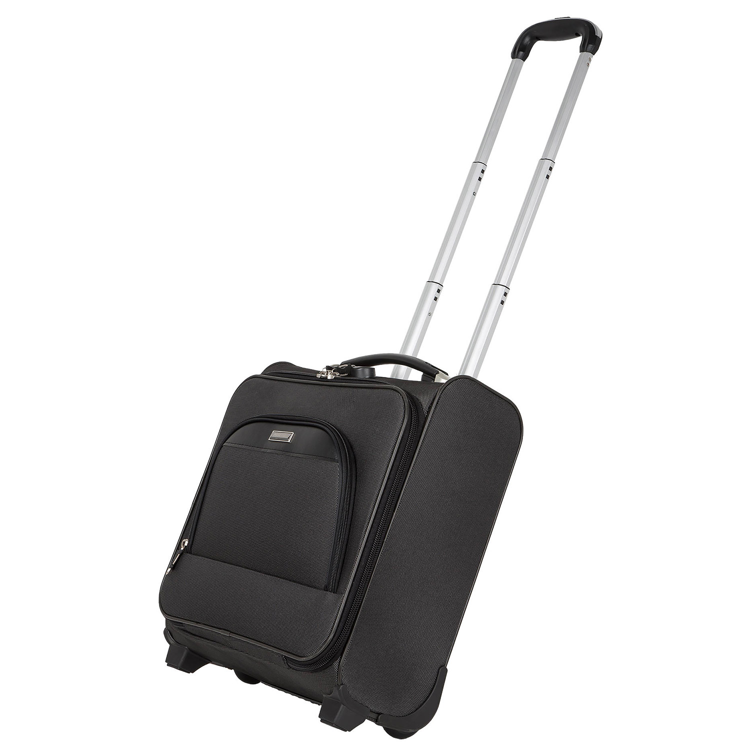 Кейс-пилот на 2х колесах POLAR П7097-05 Black, цвет: темно-серый ...