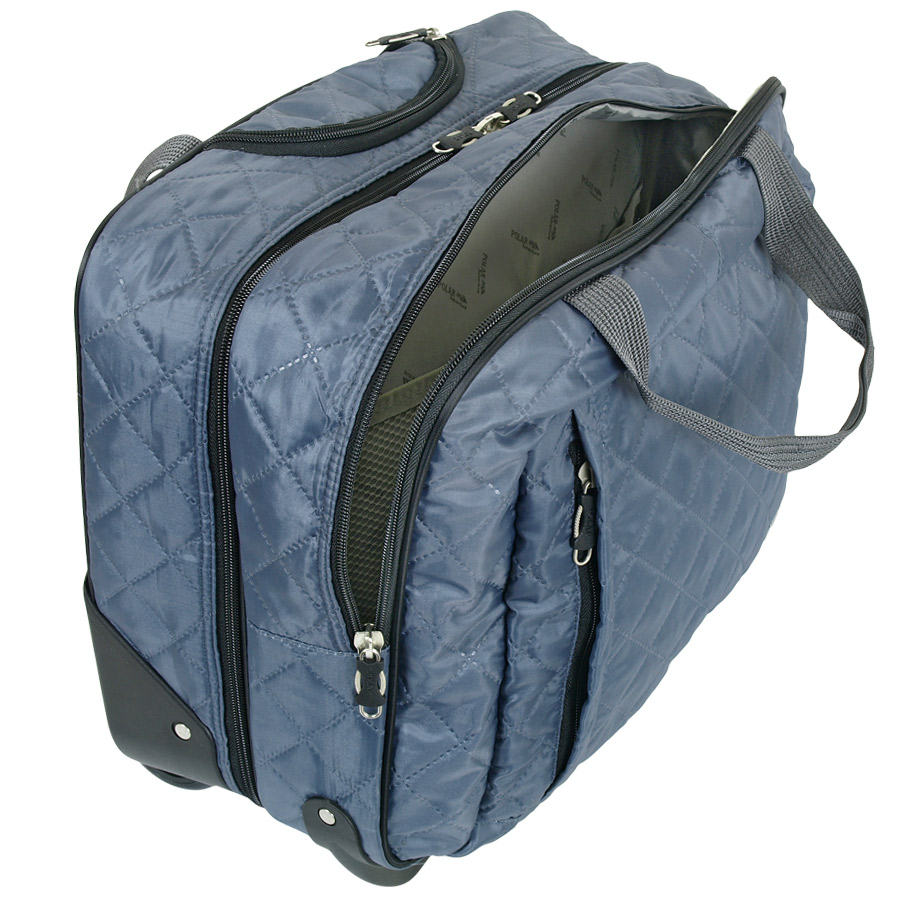 Сумка на колесах для ручной клади POLAR 7058 Grey