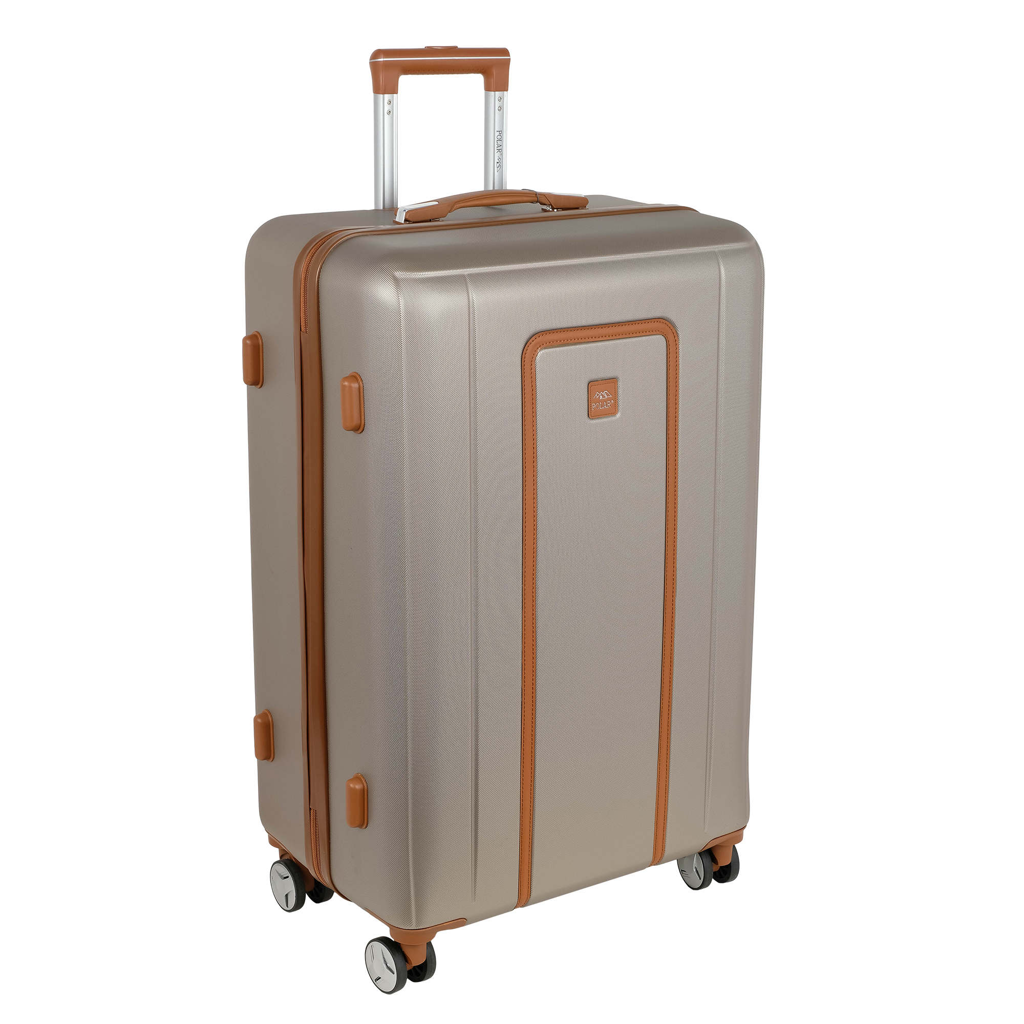 Чемодан большой POLAR РР5509-28" Coffee