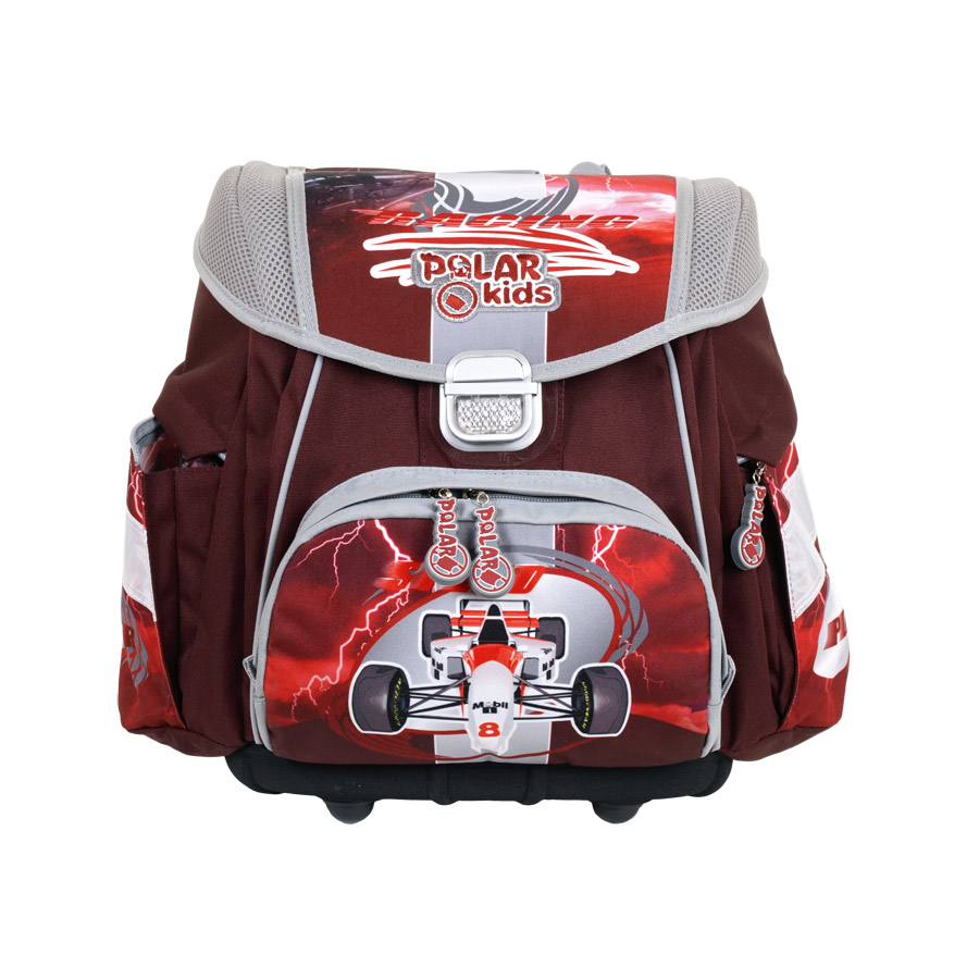 Ранец для первоклассника POLAR KIDS Д1205 "Гонка"