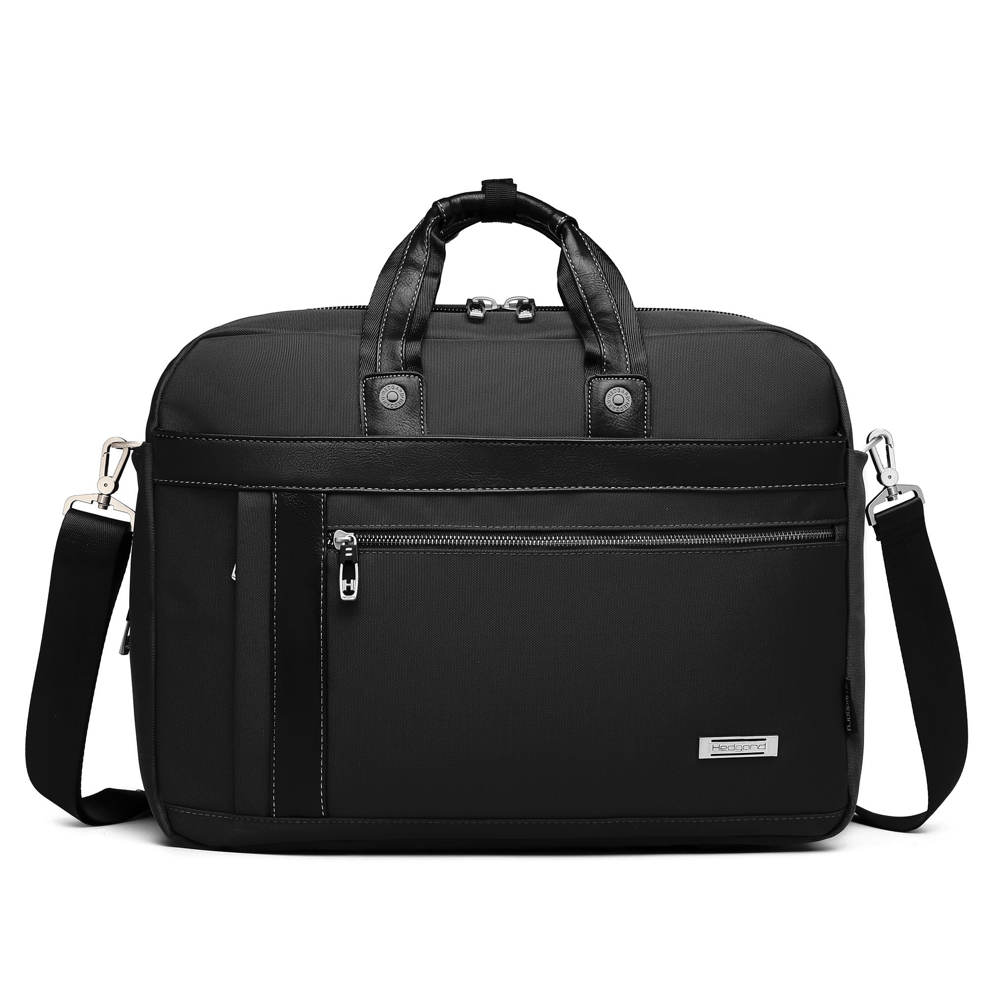 Мужская раздвижная сумка  Hedgard 1147-1 Black 17"