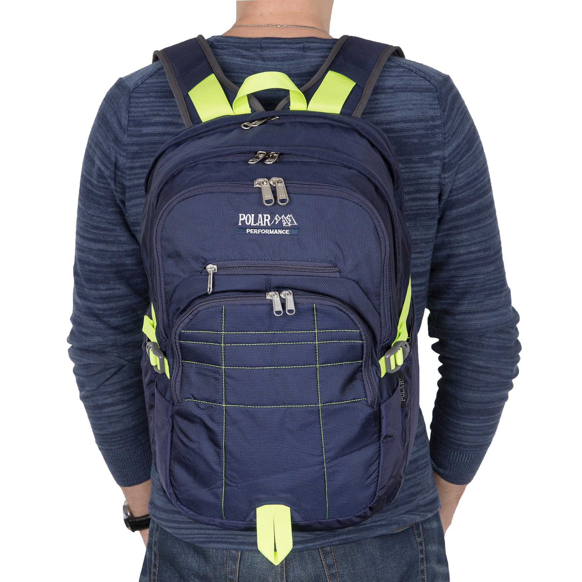 Рюкзак POLAR П2188 Grey