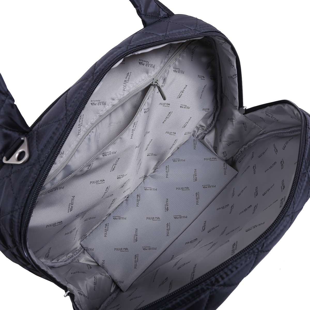 Стеганная сумка POLAR 7038.1 Black