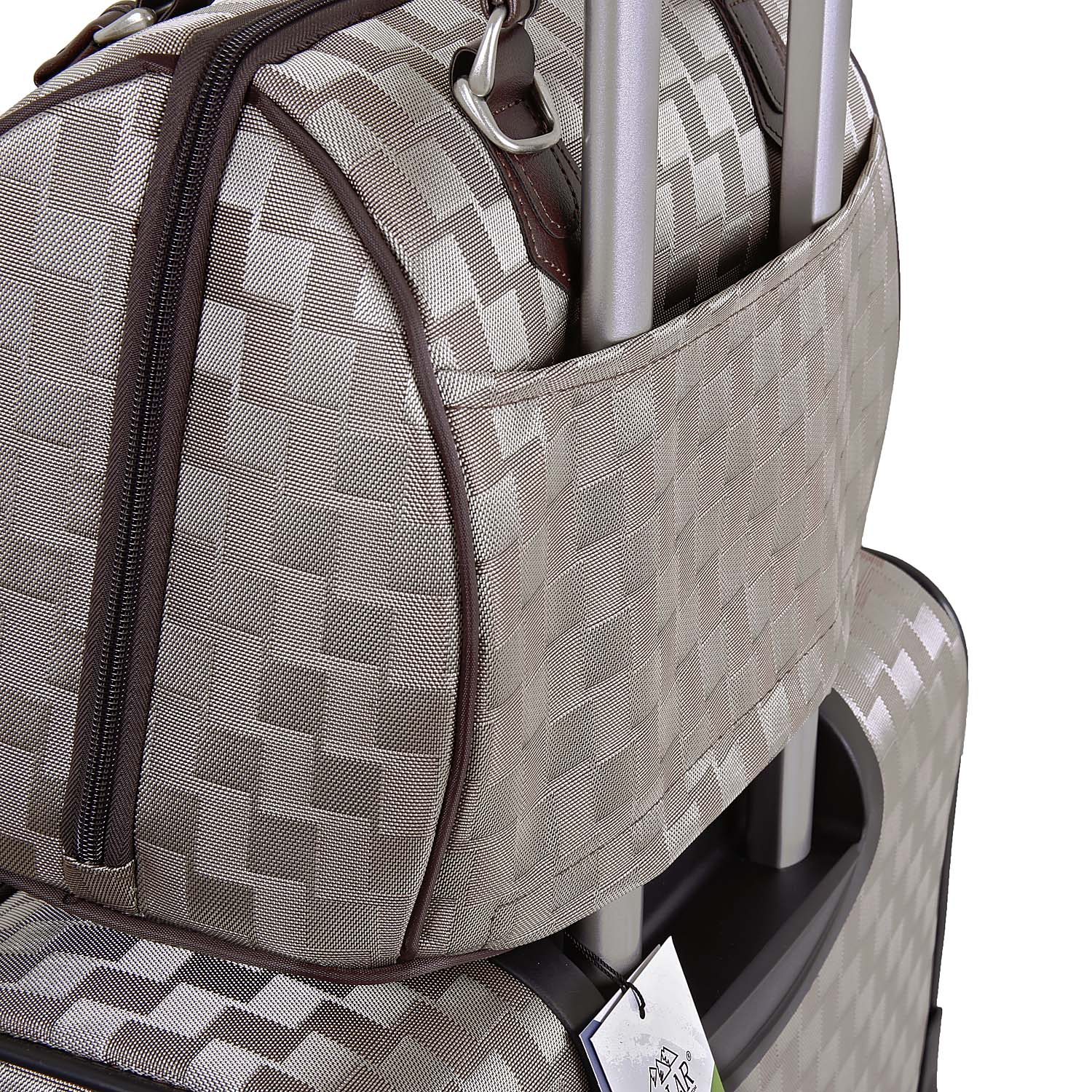 Кейс-пилот на 2х колесах POLAR П7097 Gold