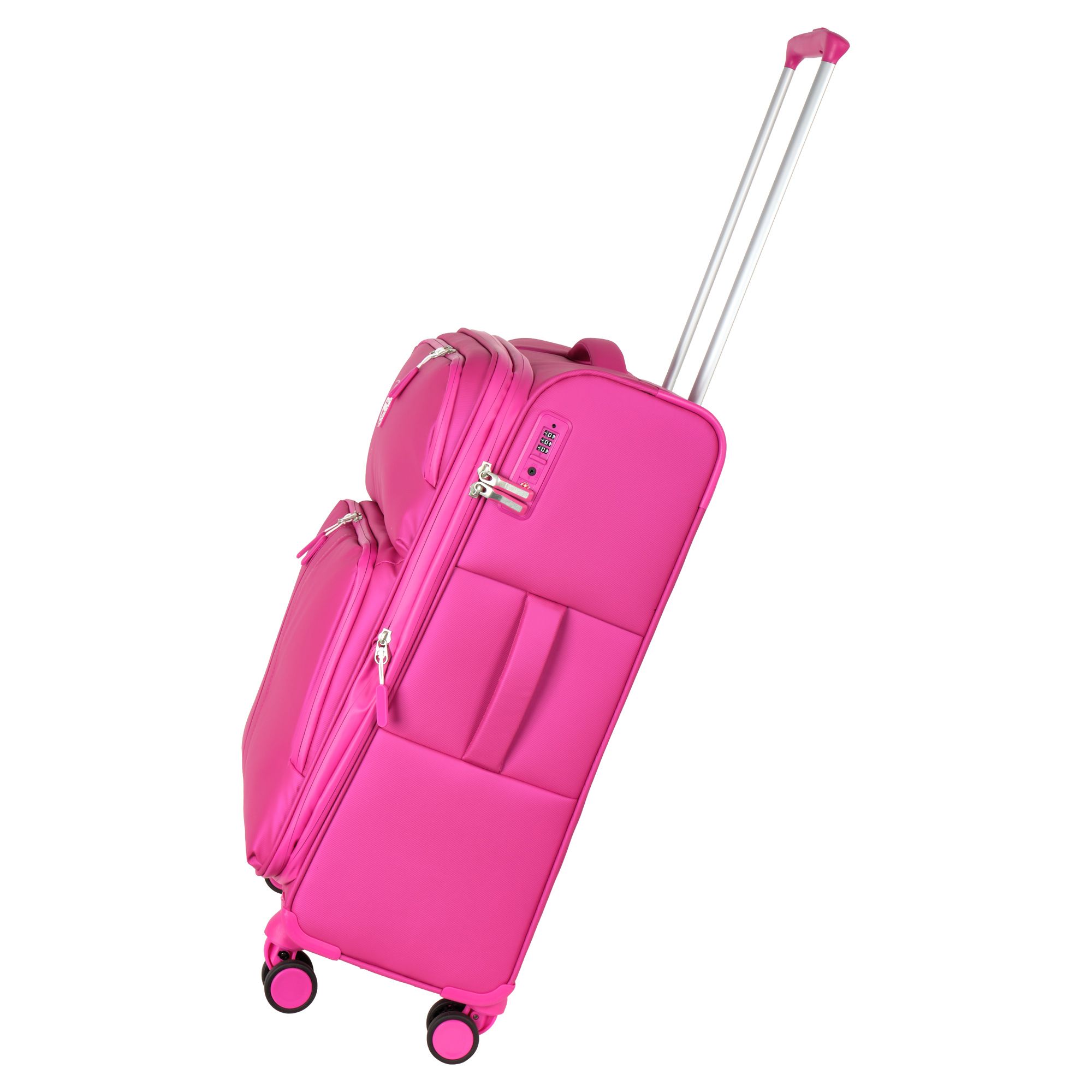 Чемодан среднего размера POLAR РР2319-24" Blue