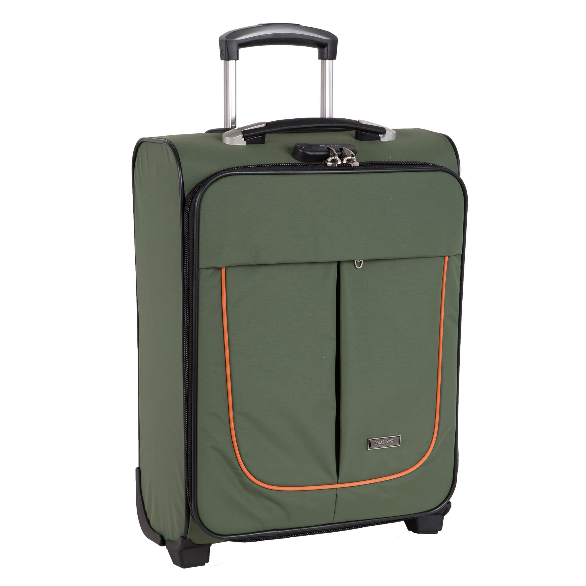 Чемодан малый POLAR П7109-20 Green
