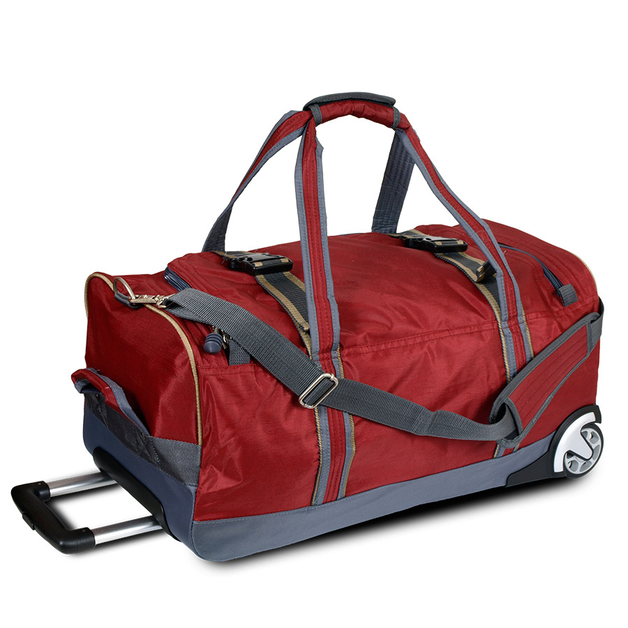 Сумка для путешествий, средняя Griffon Г304.1 Bordo