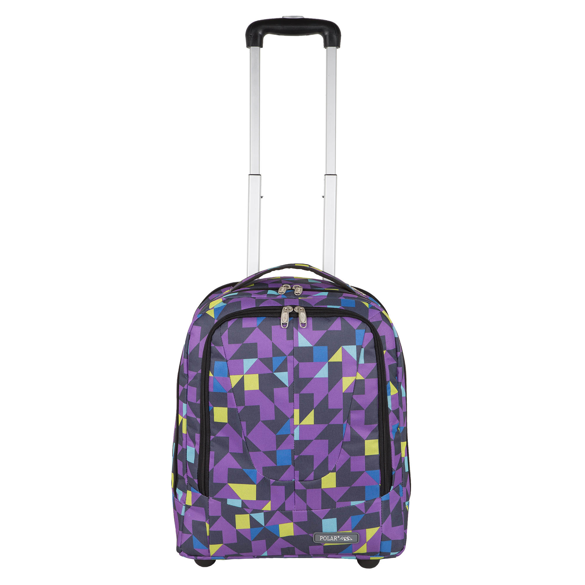 Чемодан-рюкзак на колесах POLAR П7111 Bordo