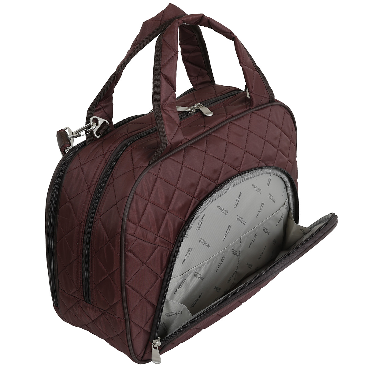 Стеганная сумка POLAR 7038.1 Bordo