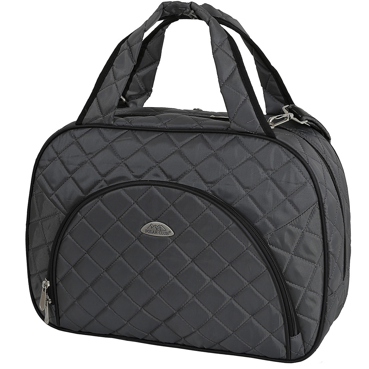 Стеганная сумка POLAR 7038.1 Grey
