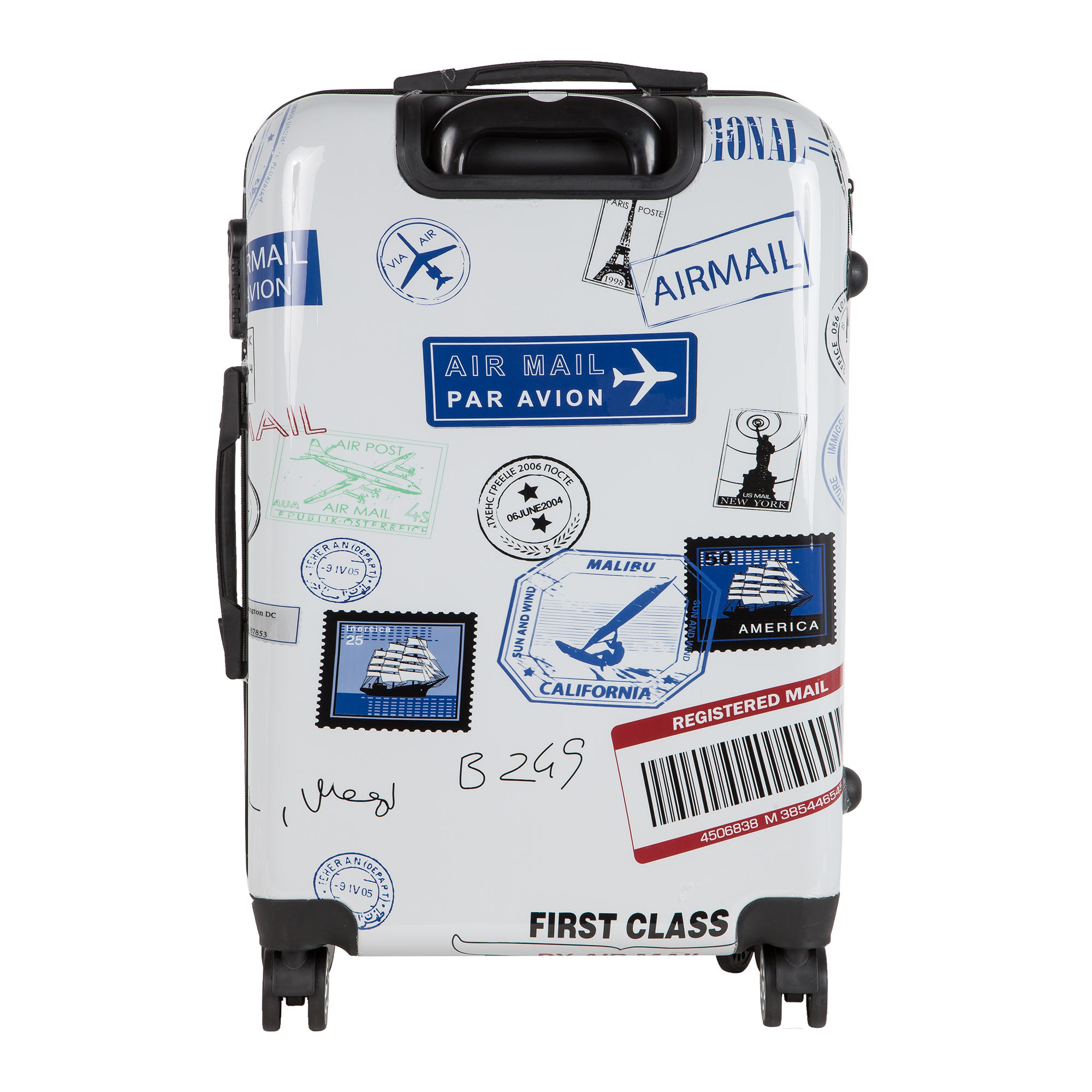 Чемодан средний POLAR РА021-24 Марки