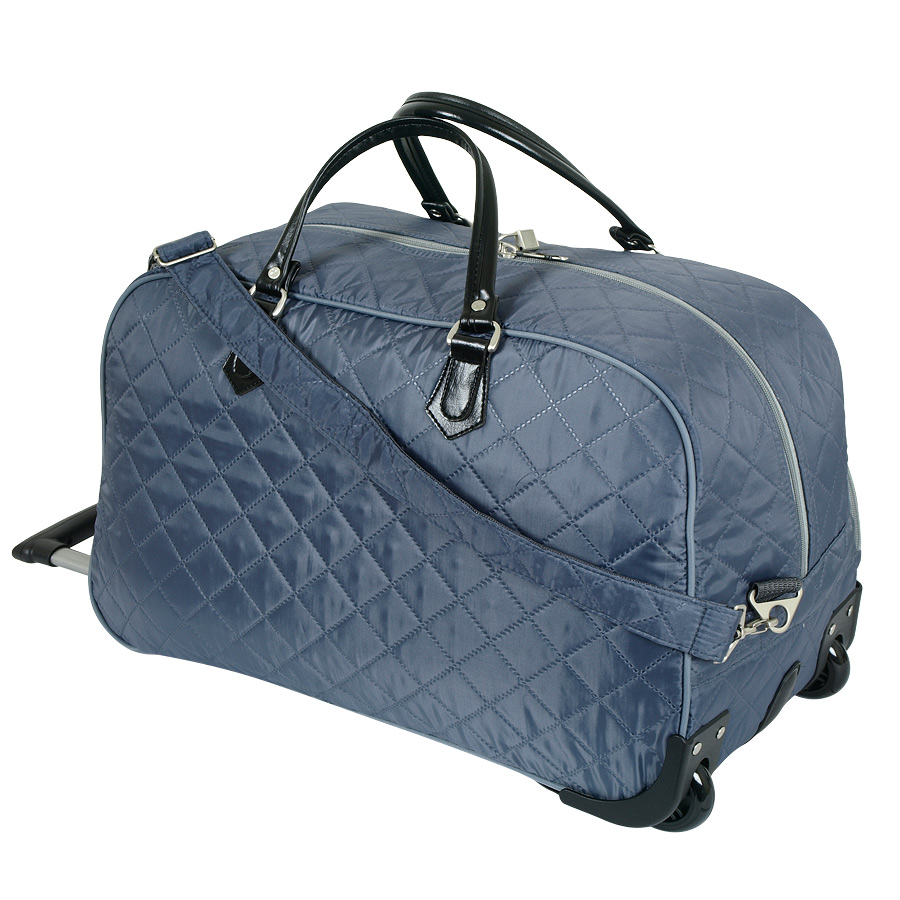 Женская сумка на колесах POLAR 7050 Grey