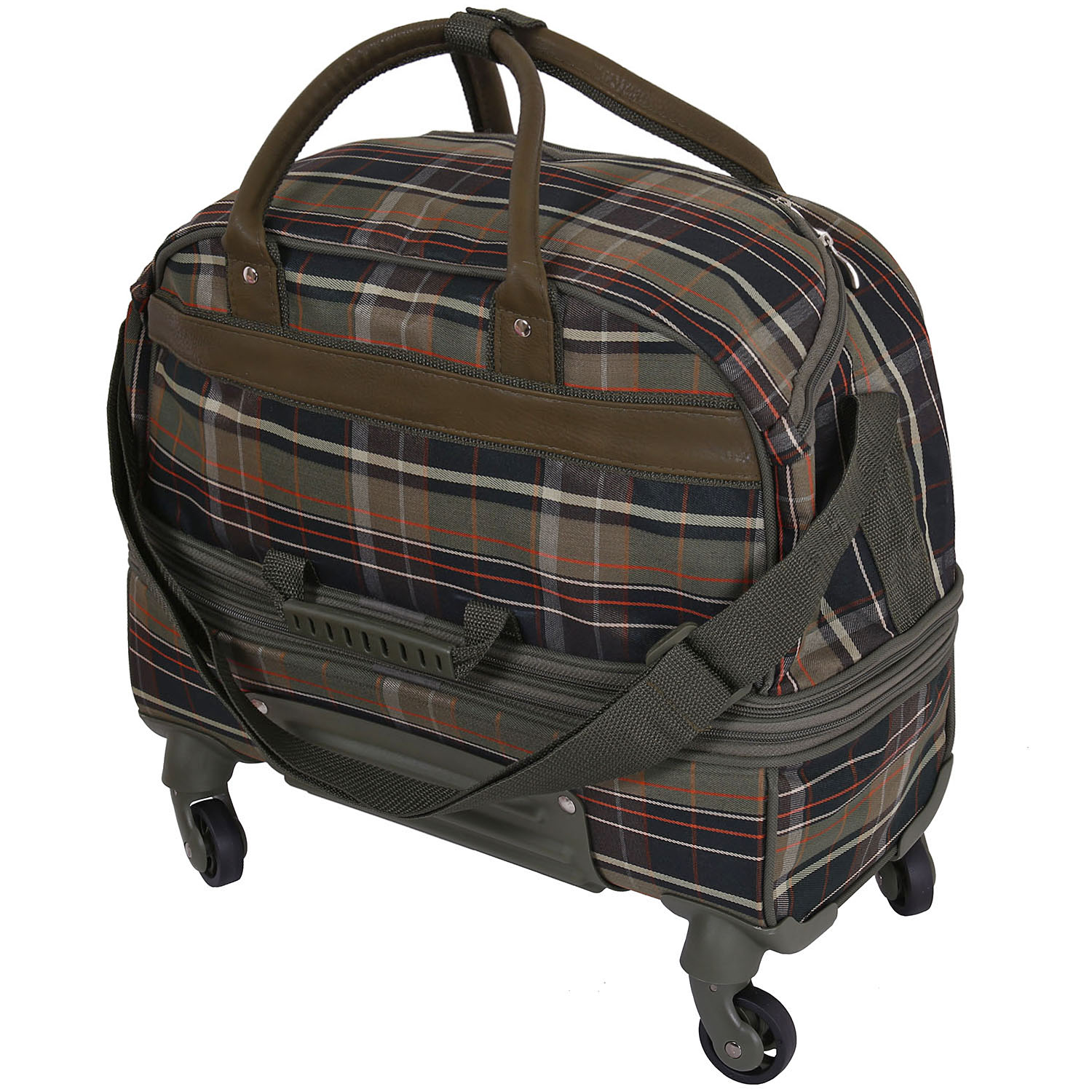 Раздвижная сумка на 4х колесах TSV 530.24 Green