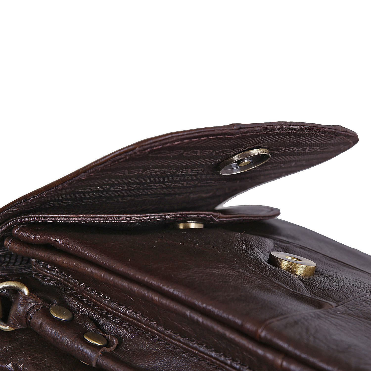 Сумка на плечо с креплением на ремень POLAR 21048 Brown