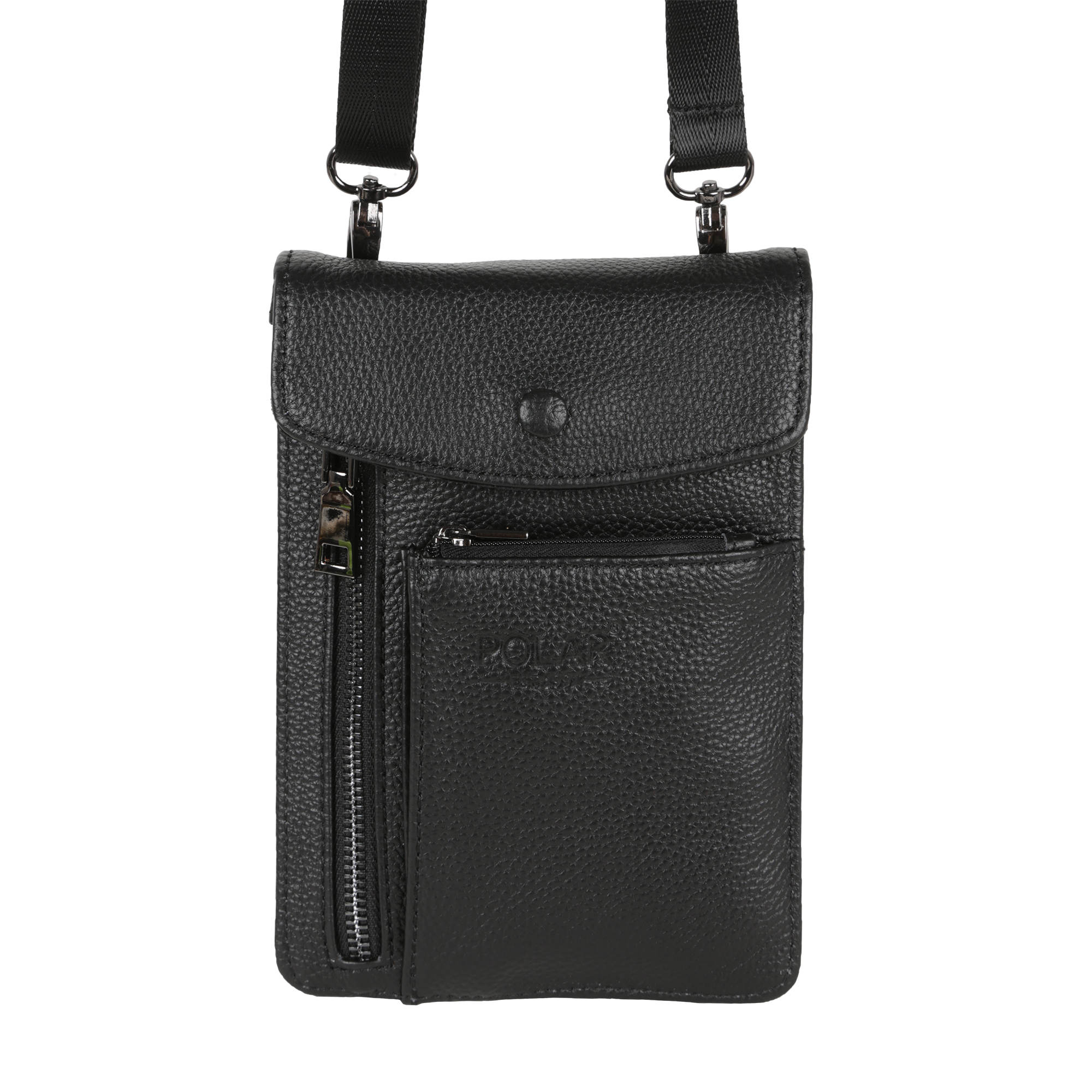 Мужская кожаная сумка POLAR 0707