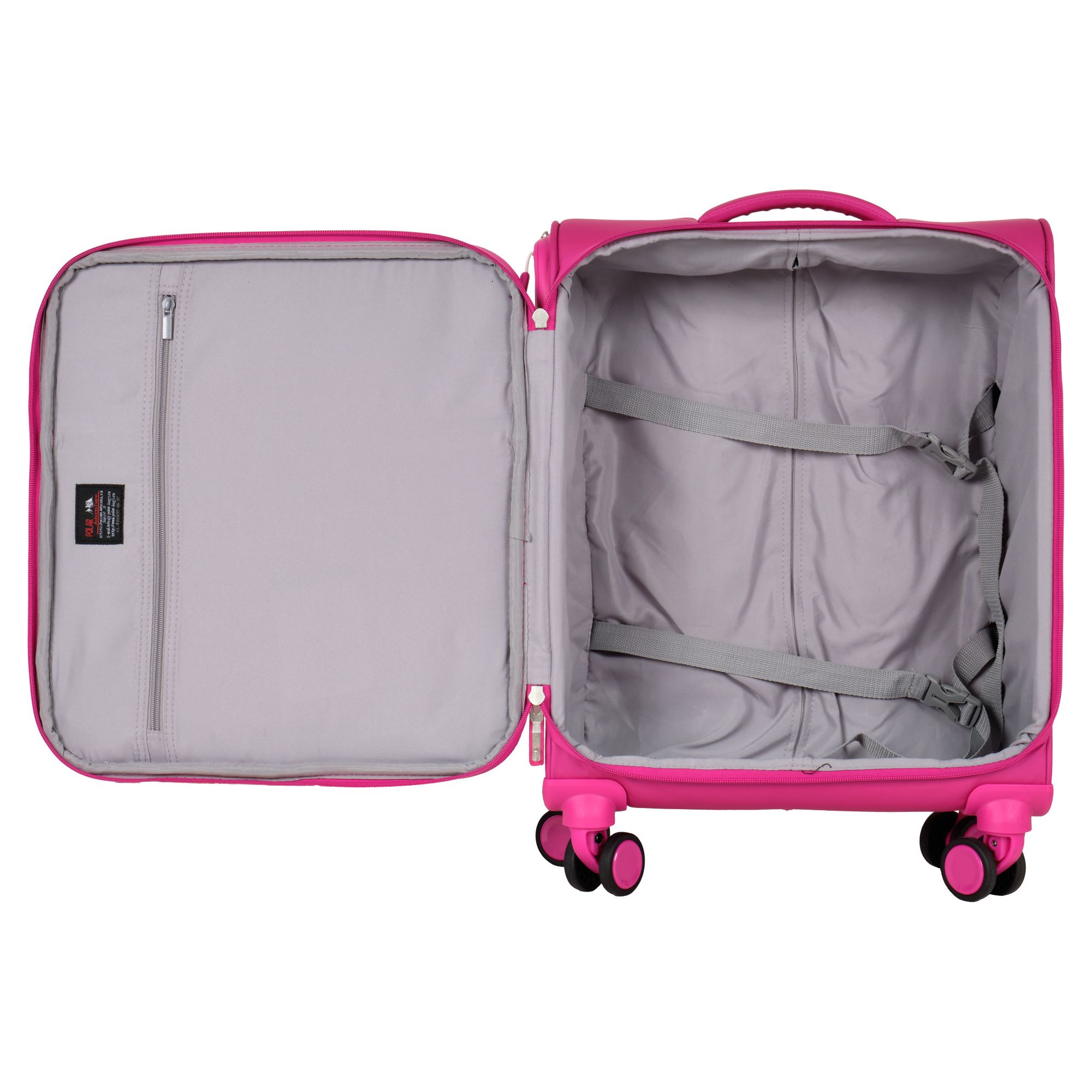 Чемодан для ручной клади POLAR РР2319-20" Rose
