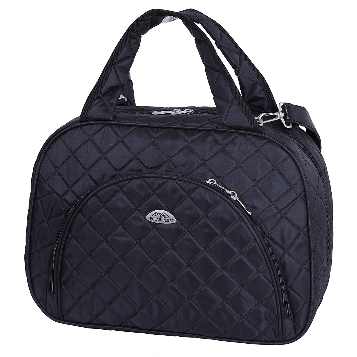 Стеганная сумка POLAR 7038.1 Black