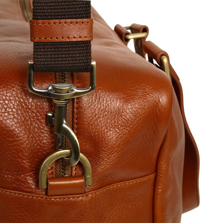 Сумка дорожная, кожаная женская POLA 5139 Brown