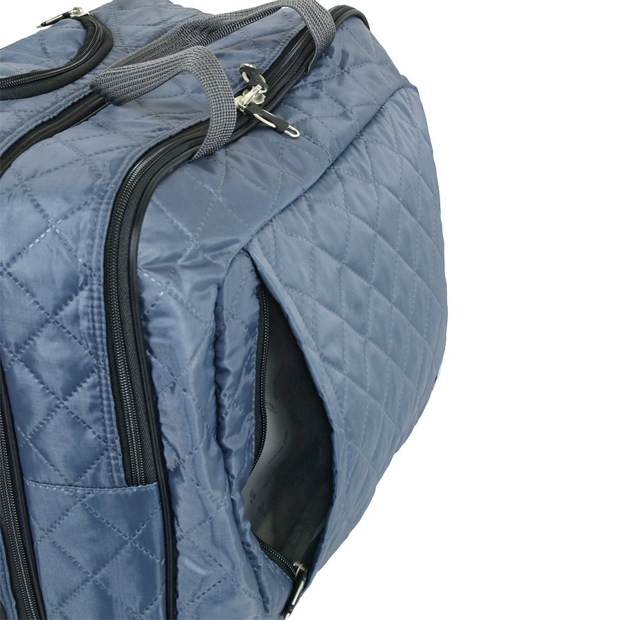 Сумка на колесах для ручной клади POLAR 7058 Grey