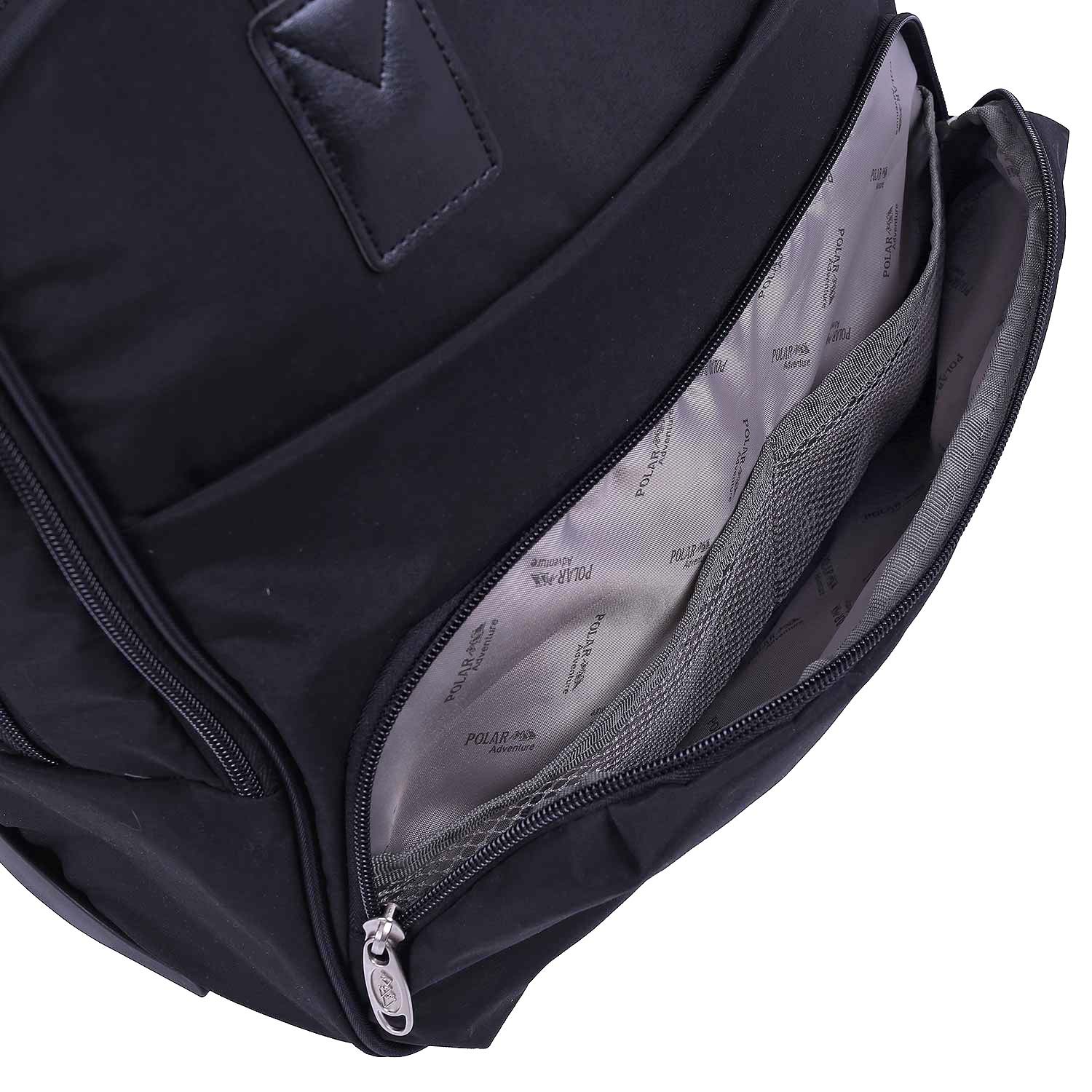 Сумка на колесах для ручной клади POLAR П7104 Black