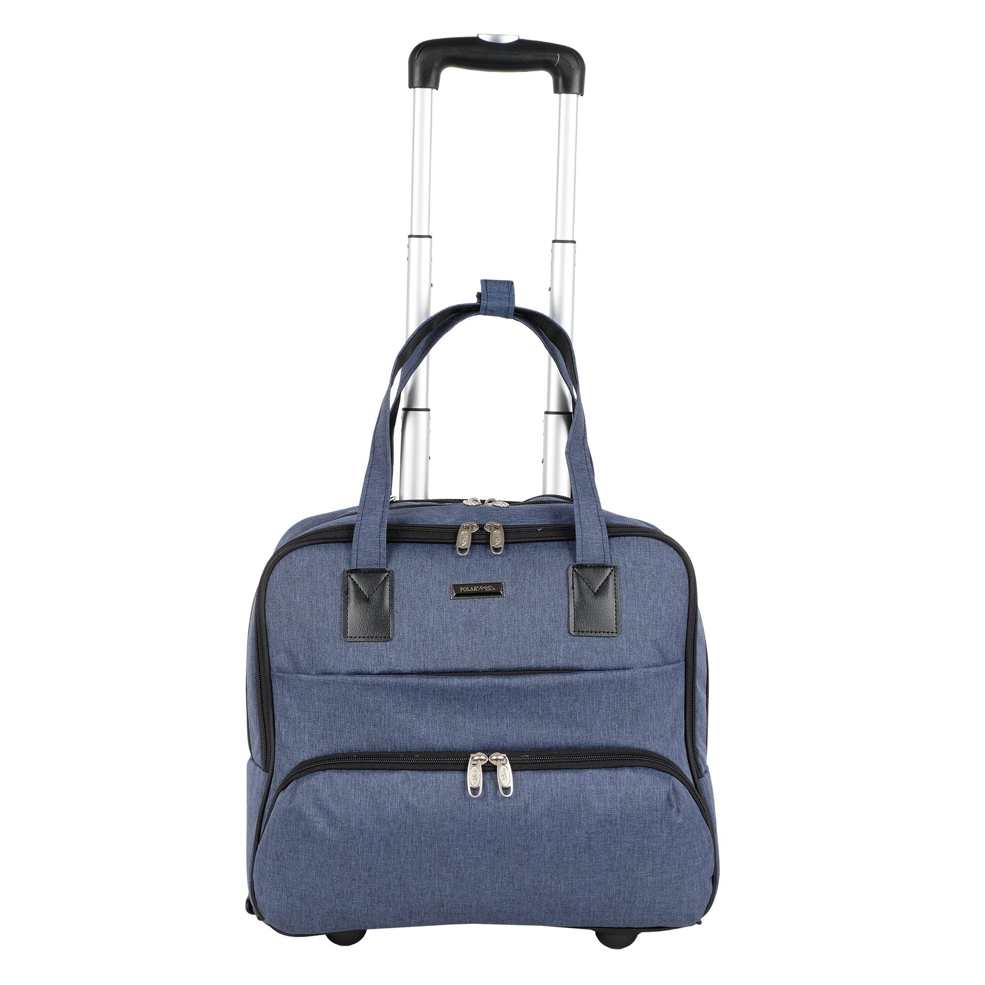 Сумка на колесах для ручной клади POLAR П7104-02 Azure