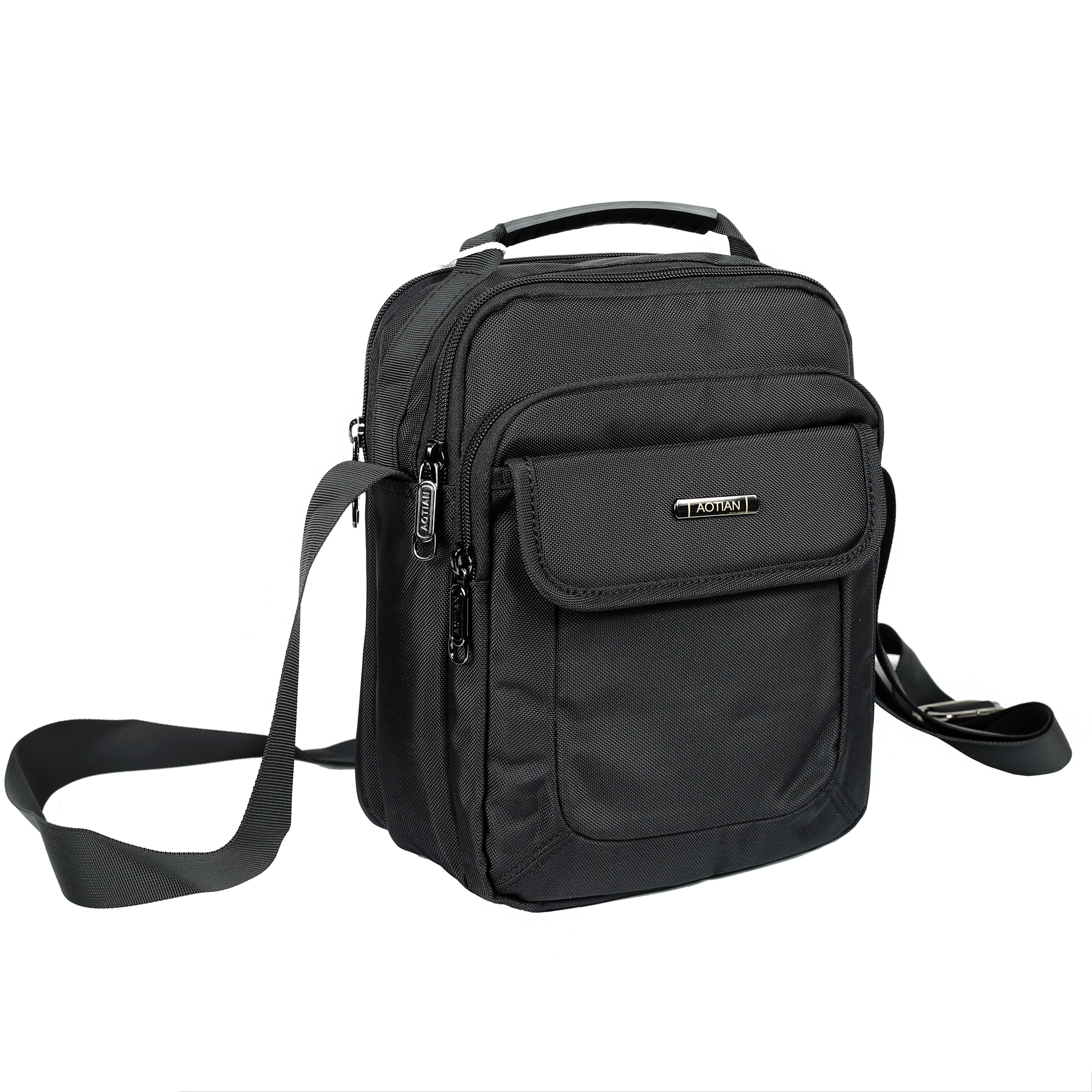 Мужская сумка через плечо AOTIAN 21129 Black