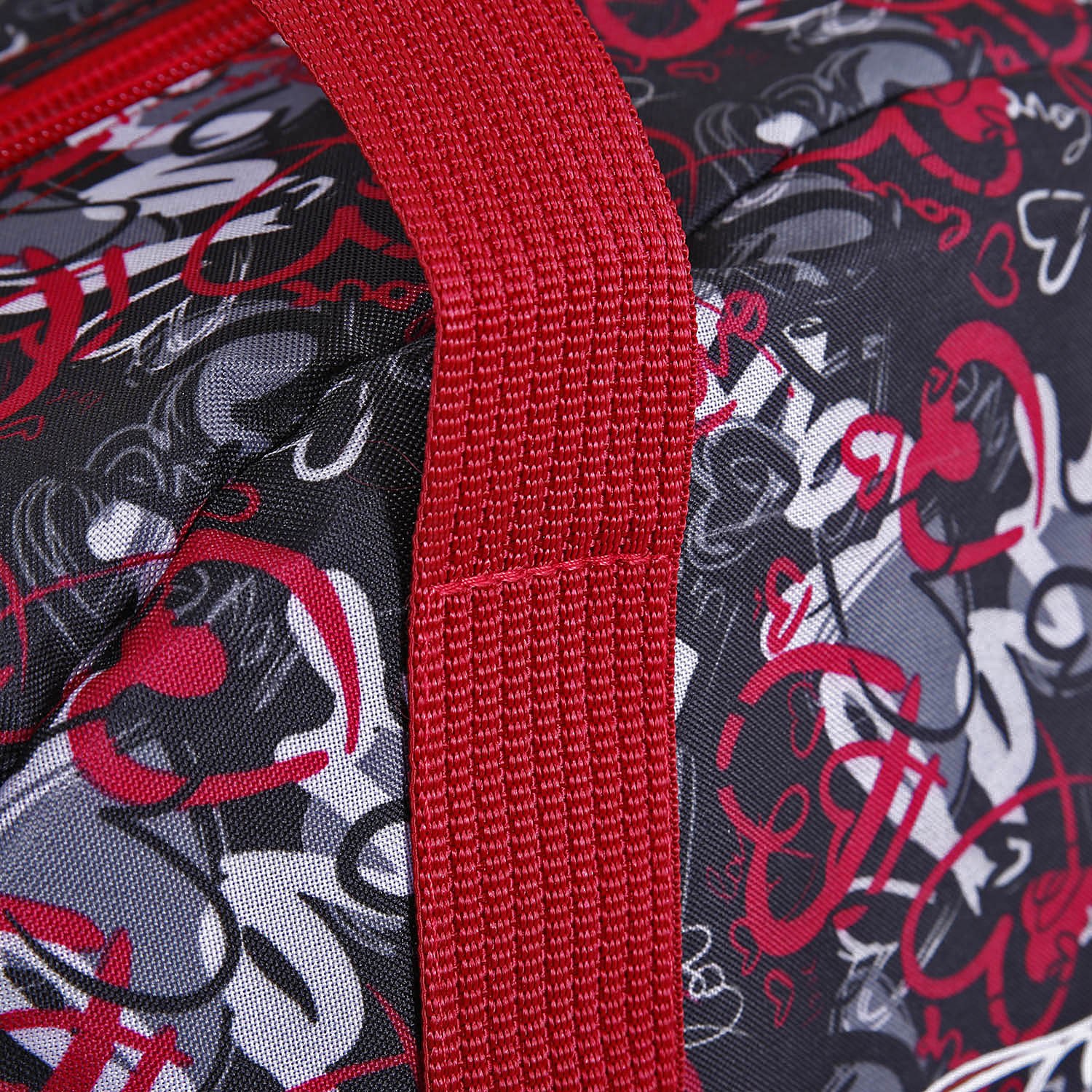 Спортивная сумка POLAR 5997 Красные сердца